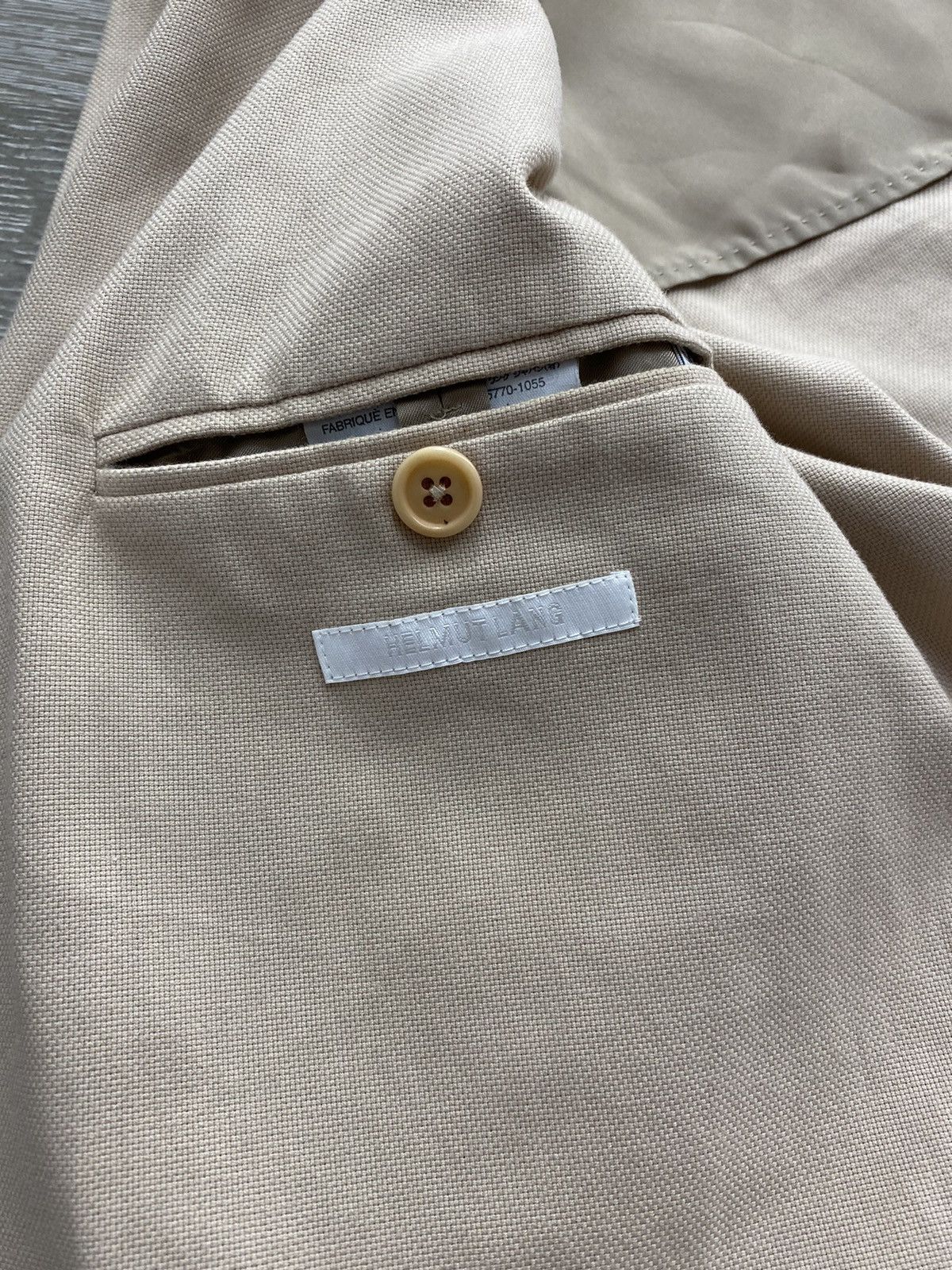 Helmut Lang Vintage HELMUT LANG Blazer Size 44S - 8 Thumbnail