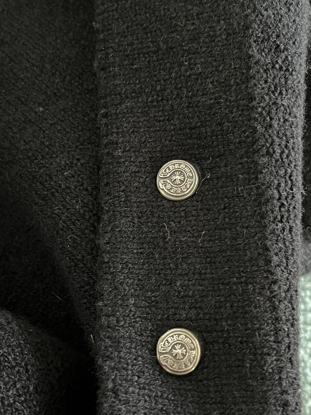 Chrome Hearts ♱ ♱ Chrome Hearts Rare Limited Edition Leather ♱ ♱ ♱ Sweater Size US L / EU 52-54 / 3 - 19 Thumbnail