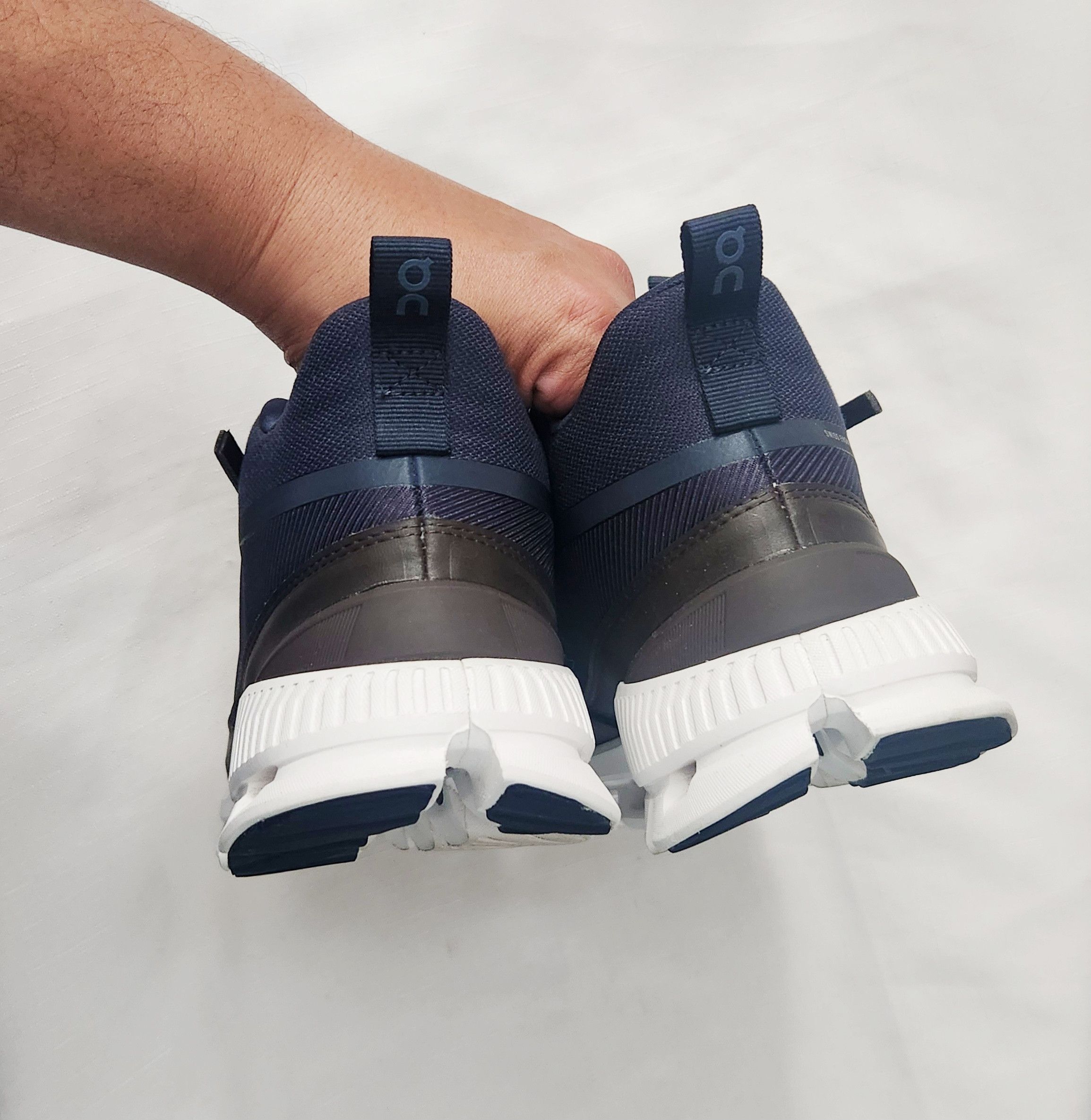 On On Running Cloud Hi Ink Brown Navy Blue Men's SZ 10 sneaker Size US 10 / EU 43 - 15 Thumbnail