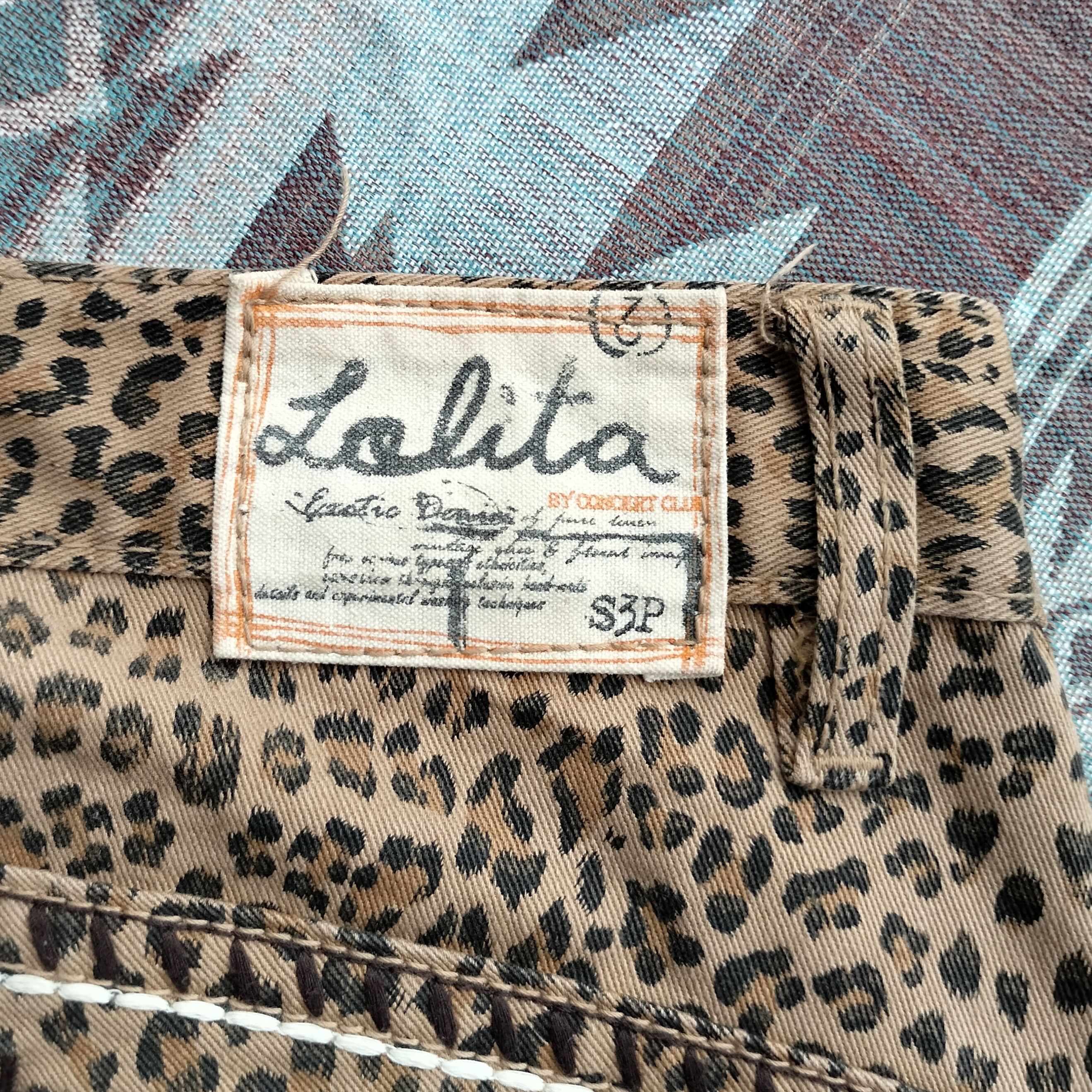 Japanese Brand Lolita yoshitomo nara leopard pants Size US 30 / EU 46 - 9 Thumbnail