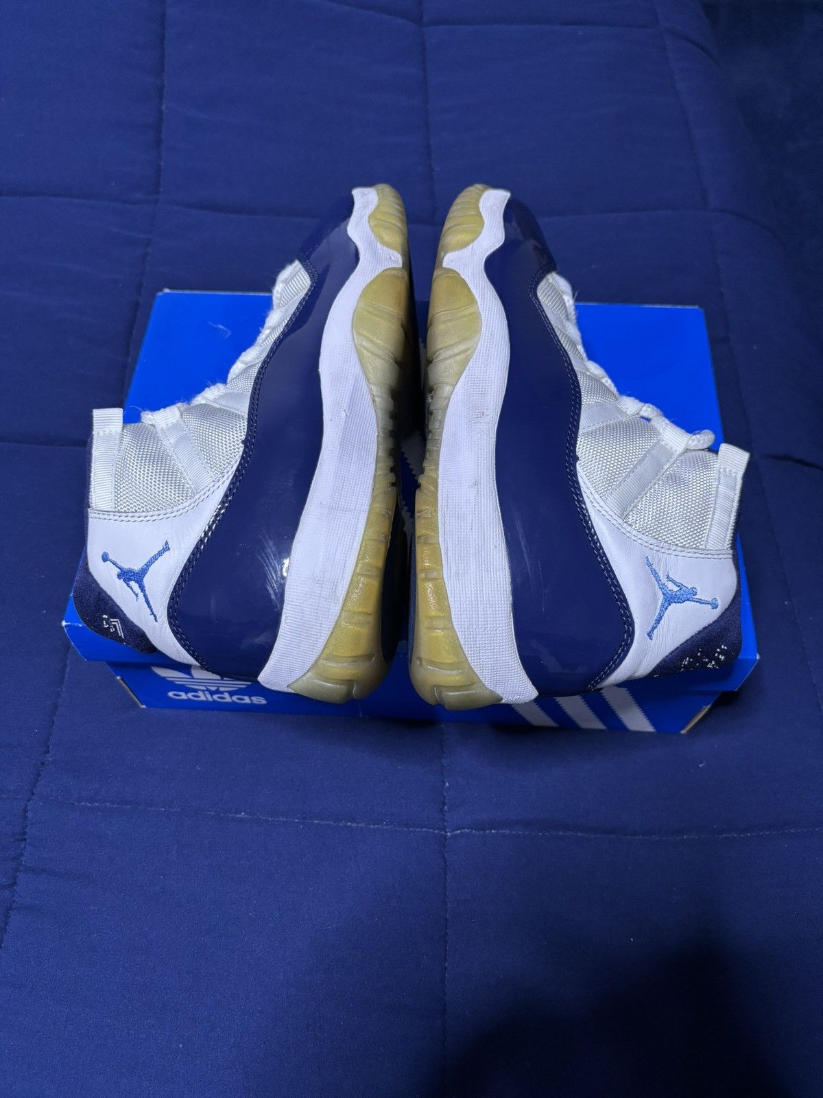 Jordan Brand Jordan 11 Retro High Win Like 82 2017 Size 8.5 Size US 8.5 / EU 41-42 - 3 Thumbnail