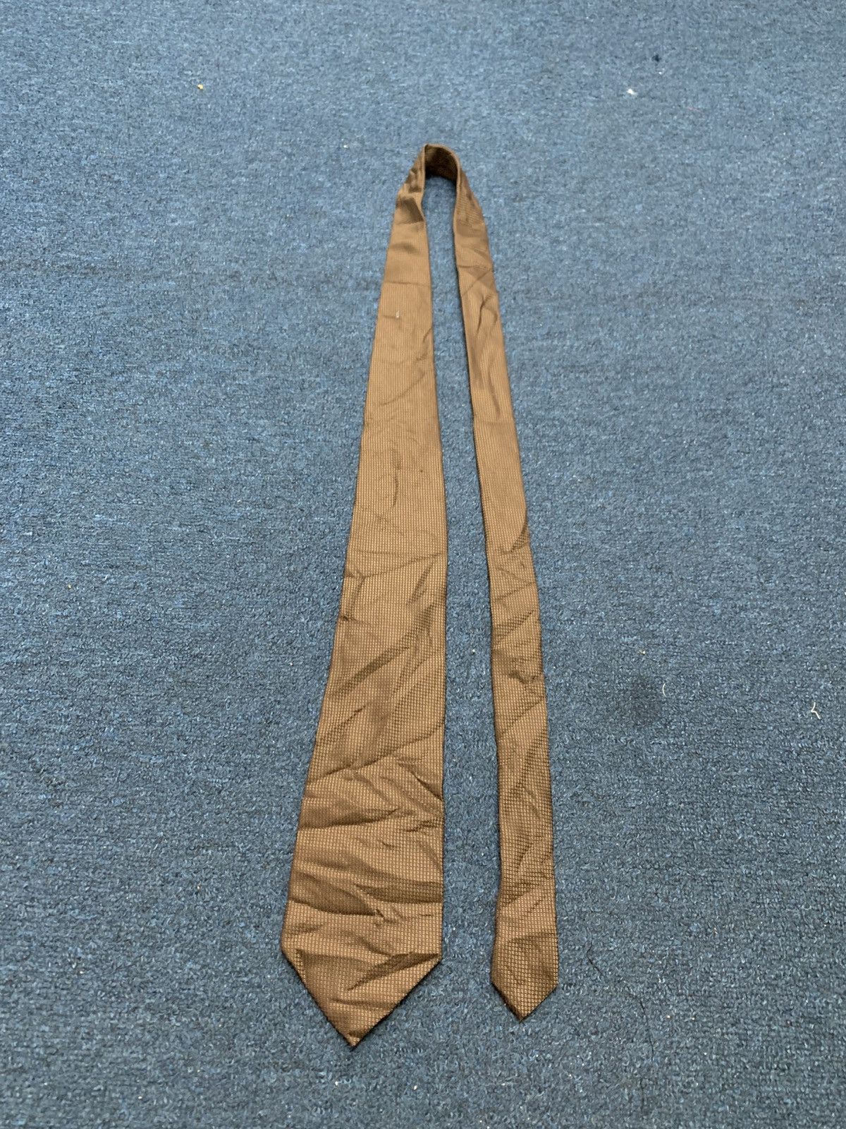 Fubu LAST DROP#FUBU Brown Textured Tie Classic Formal Size ONE SIZE - 3 Thumbnail