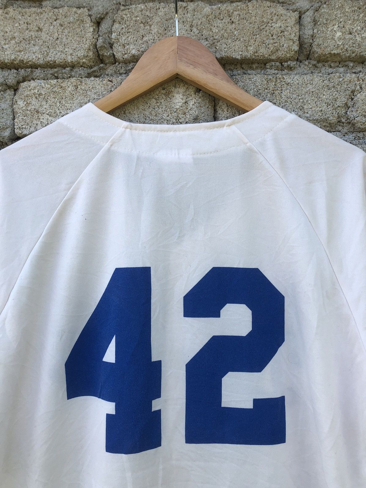 MLB × Vintage Vintage MLB Dodgers 42 Licensed by Jackie Robinson Jersey Size US XL / EU 56 / 4 - 12 Thumbnail