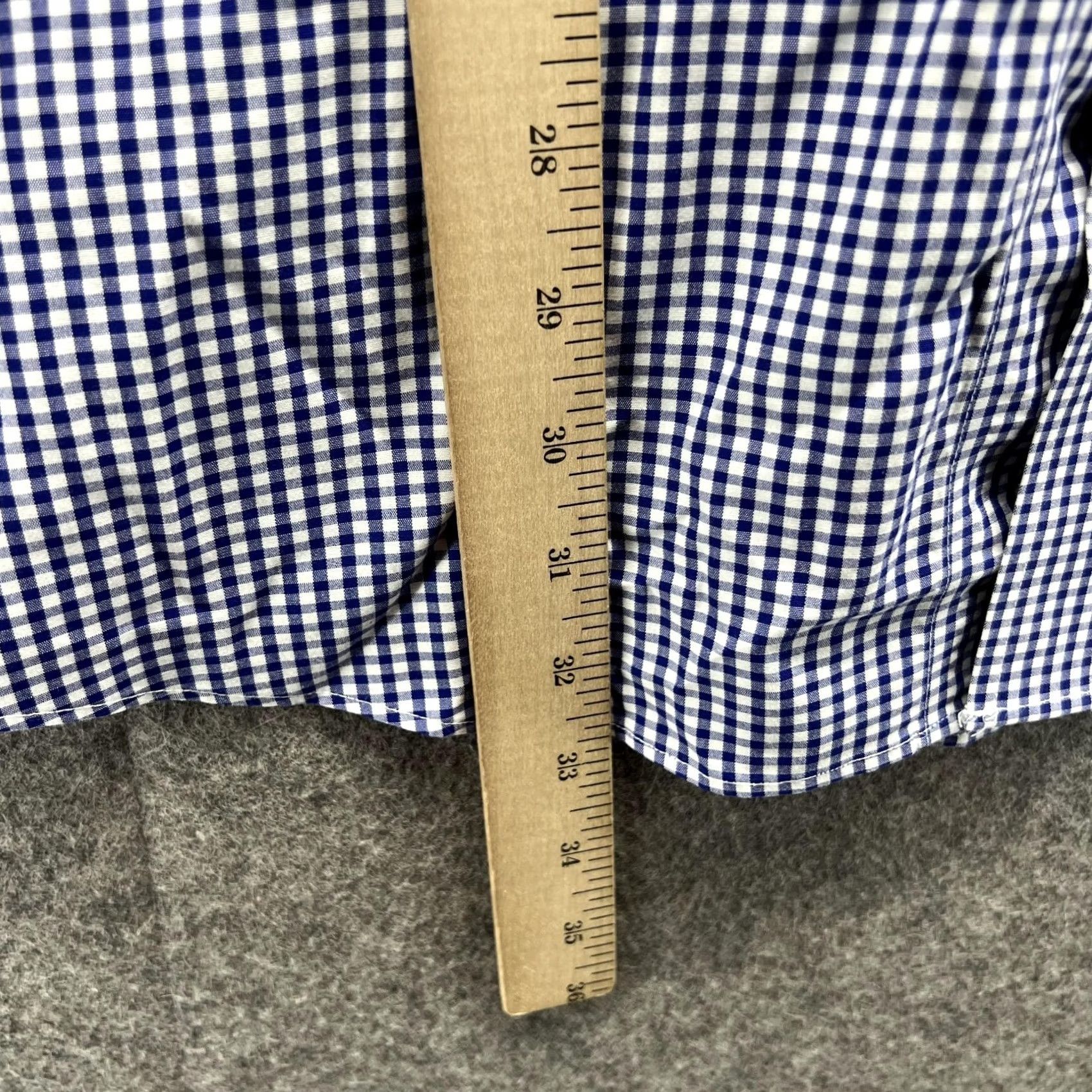 Brooks Brothers Brooks Brothers 346 Shirt Men 17.5 34/35 Blue Gingham Button-Up Casual Preppy Shirts Mens Regular Button-Down Long Sleeve" Size US XXL / EU 58 / 5 - 7 Thumbnail