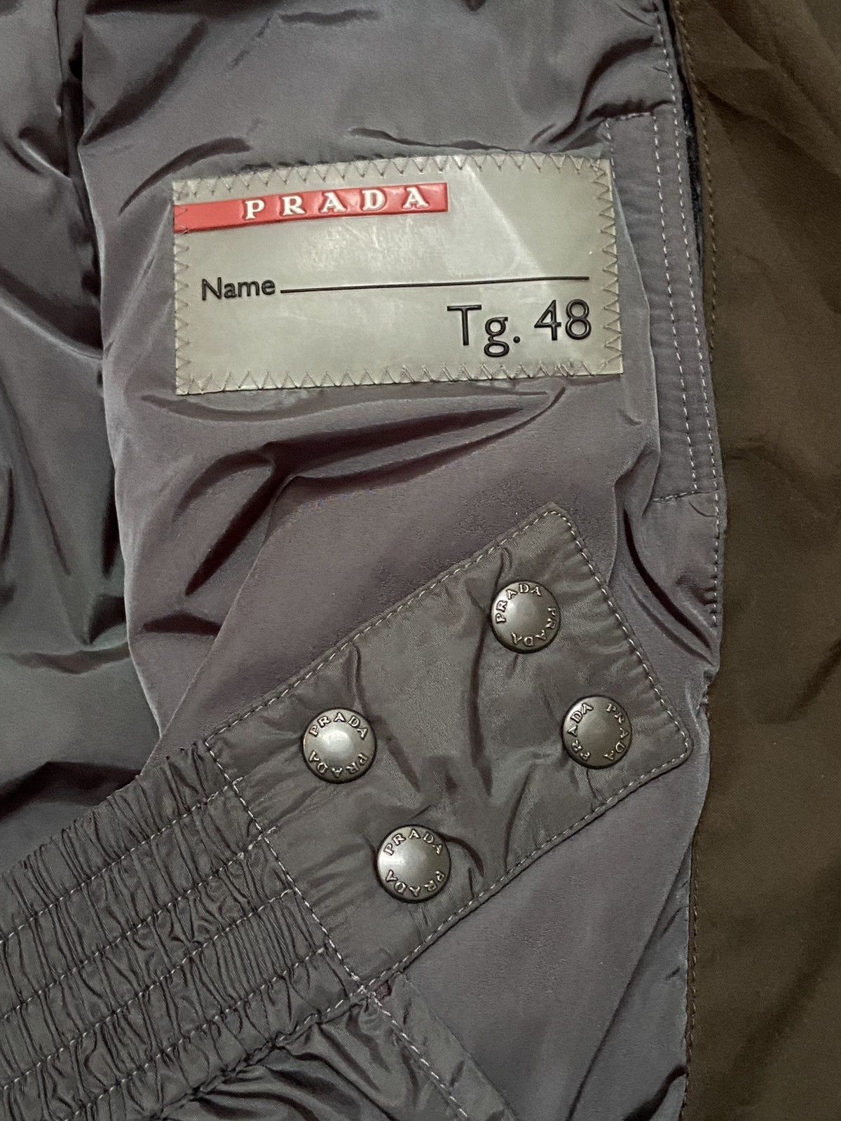 Prada Prada Linea Rossa Black Technical Gore-Tex Jacket Size US M / EU 48-50 / 2 - 17 Thumbnail
