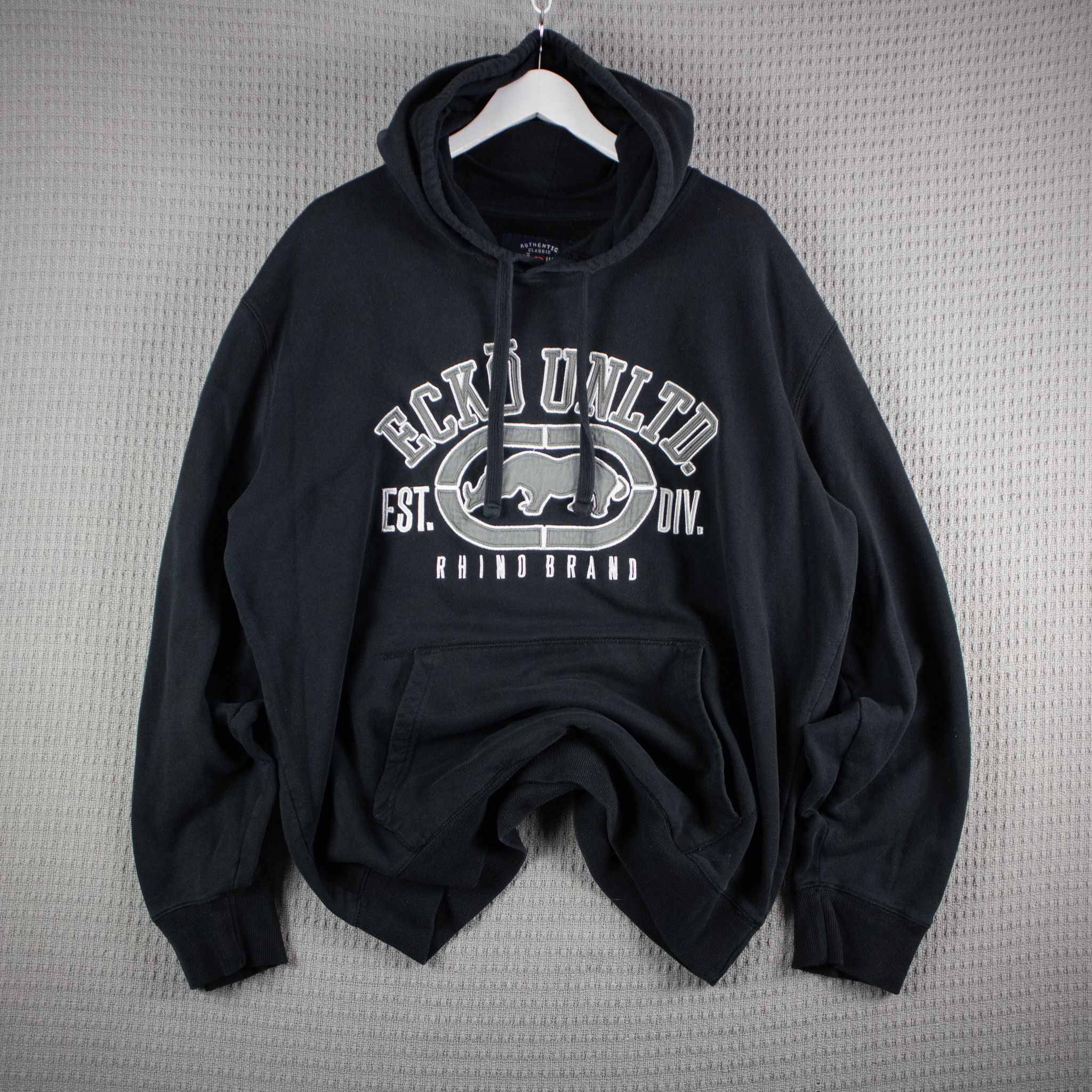 Ecko Unltd. Ecko Unltd Logo Hoodie Mens XXL Size US XXL / EU 58 / 5 - 1 Thumbnail