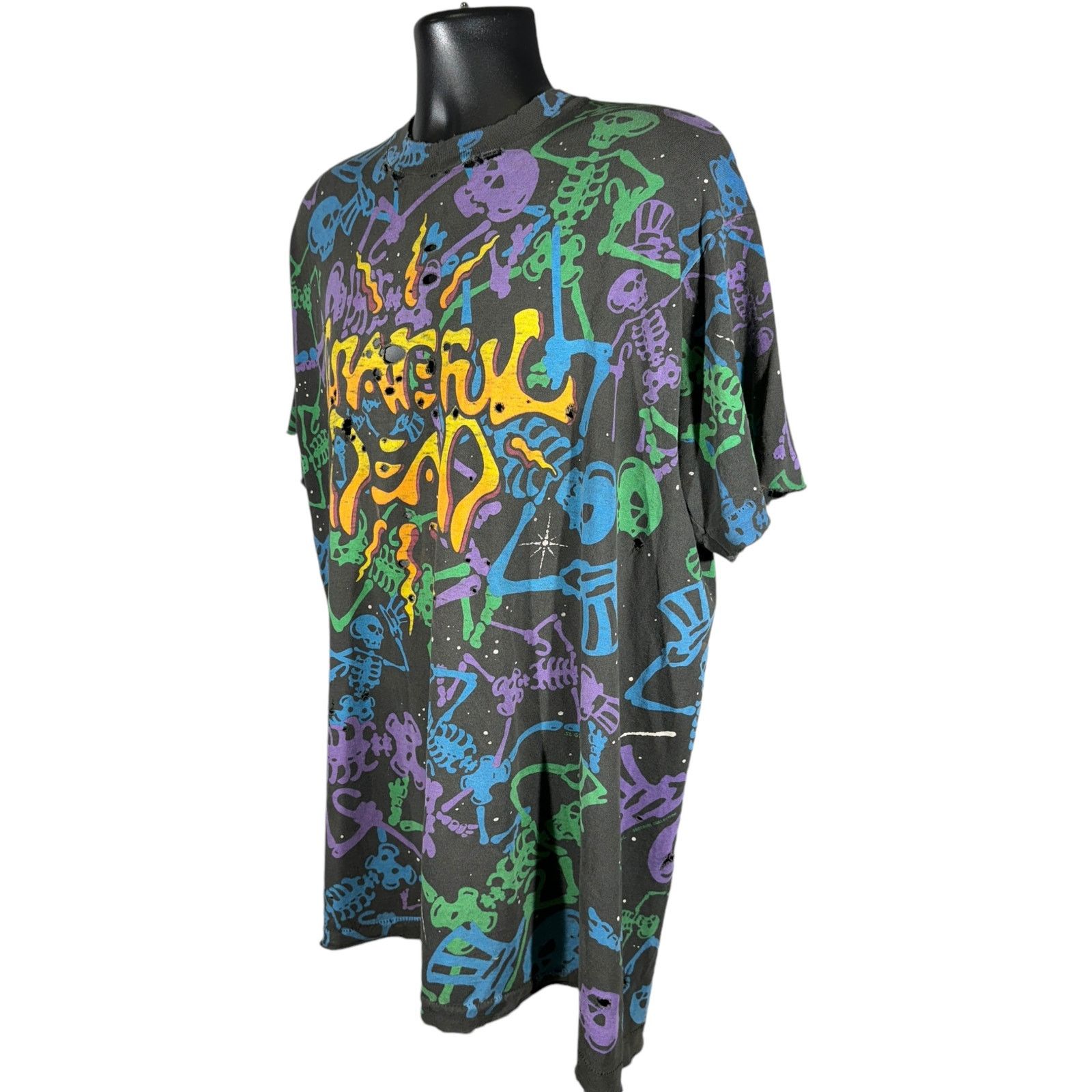 Vintage Vintage Grateful Dead AOP Band Tee Size US XL / EU 56 / 4 - 3 Thumbnail