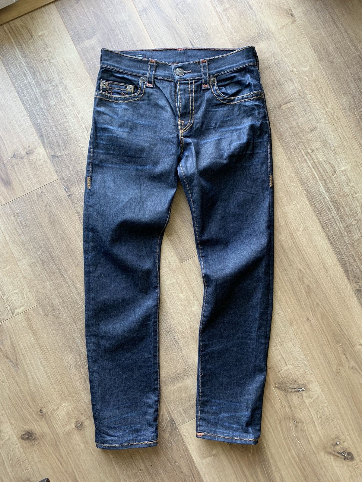 True Religion True Religion Geno Super T relaxed slim jeans Size US 31 - 2 Thumbnail