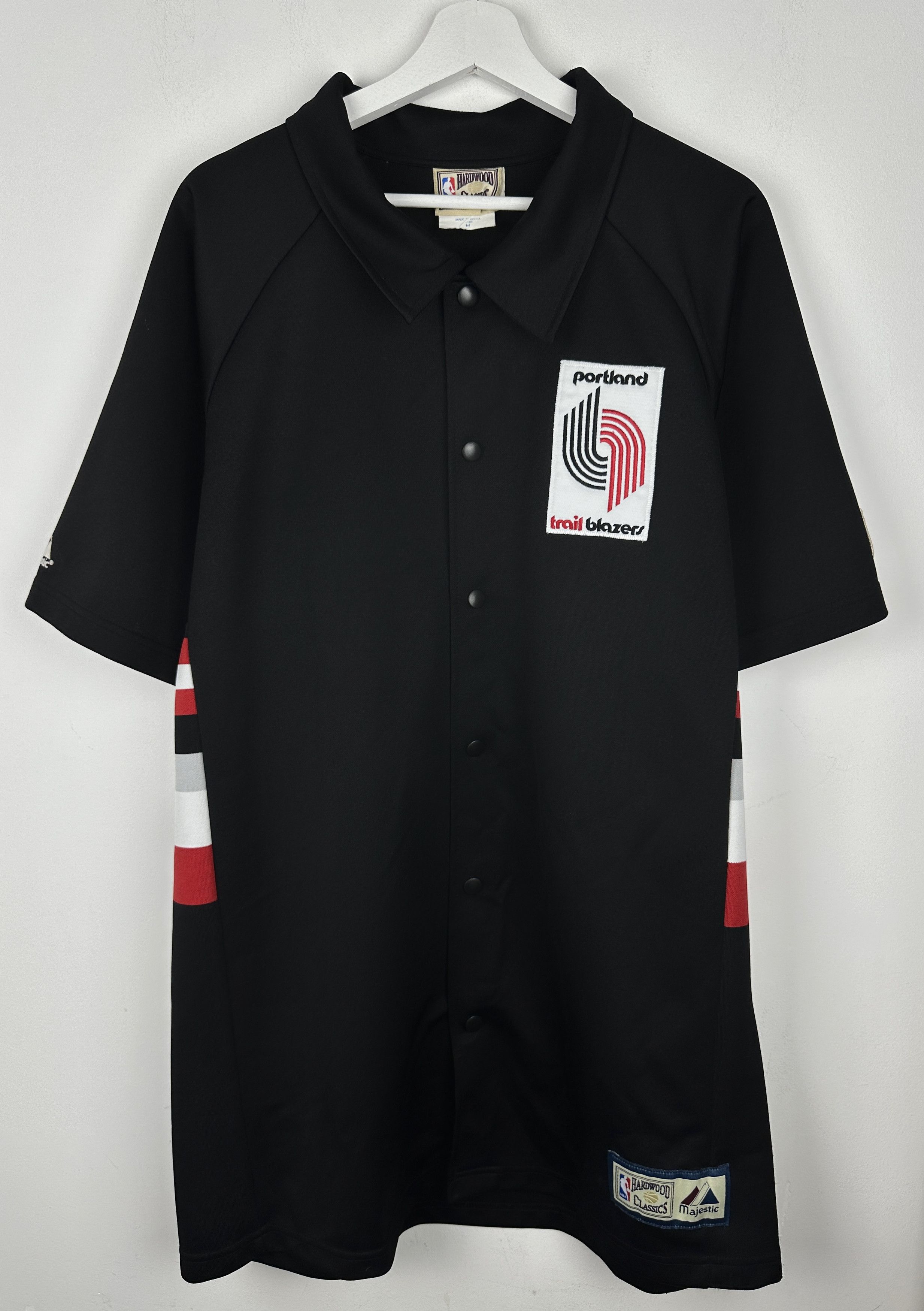 Majestic Portland Trail Blazers Hardwood Classics Warm Up NBA Jersey Size US L / EU 52-54 / 3 - 2 Thumbnail