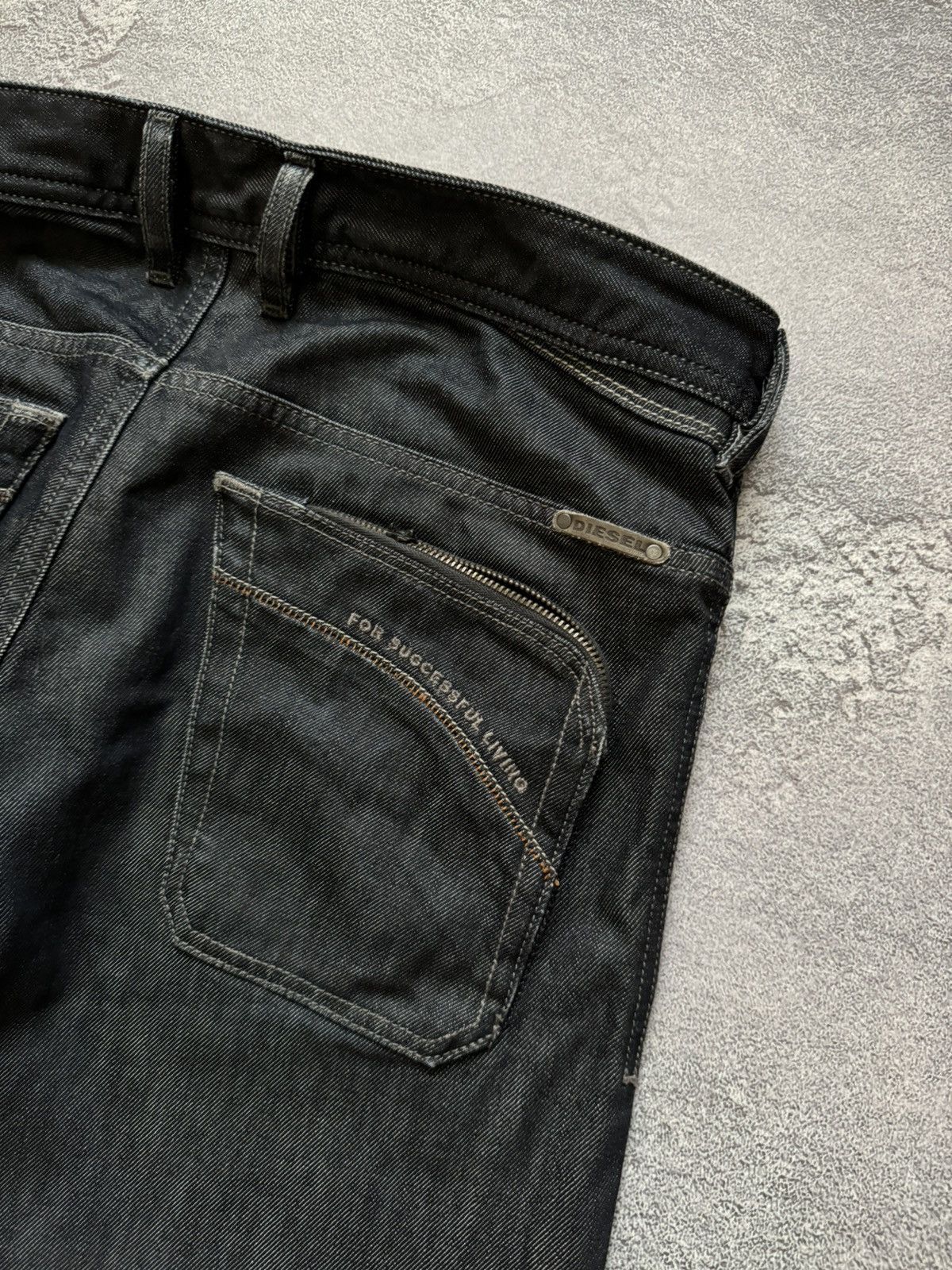 Diesel × Diesel Black Gold Diesel 31/34 Poiak wash 0088z denim pant trouser Jean chino Size US 31 - 6 Thumbnail
