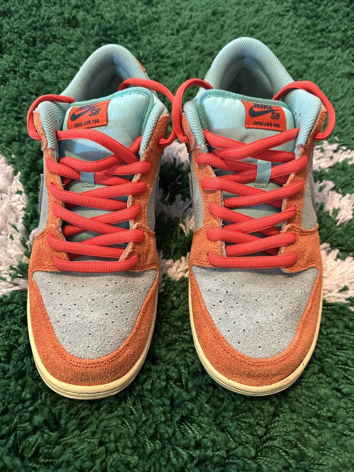 Nike Nike Dunk SB Orange Aqua Sneakers 11 Size US 11 / EU 44 - 3 Thumbnail
