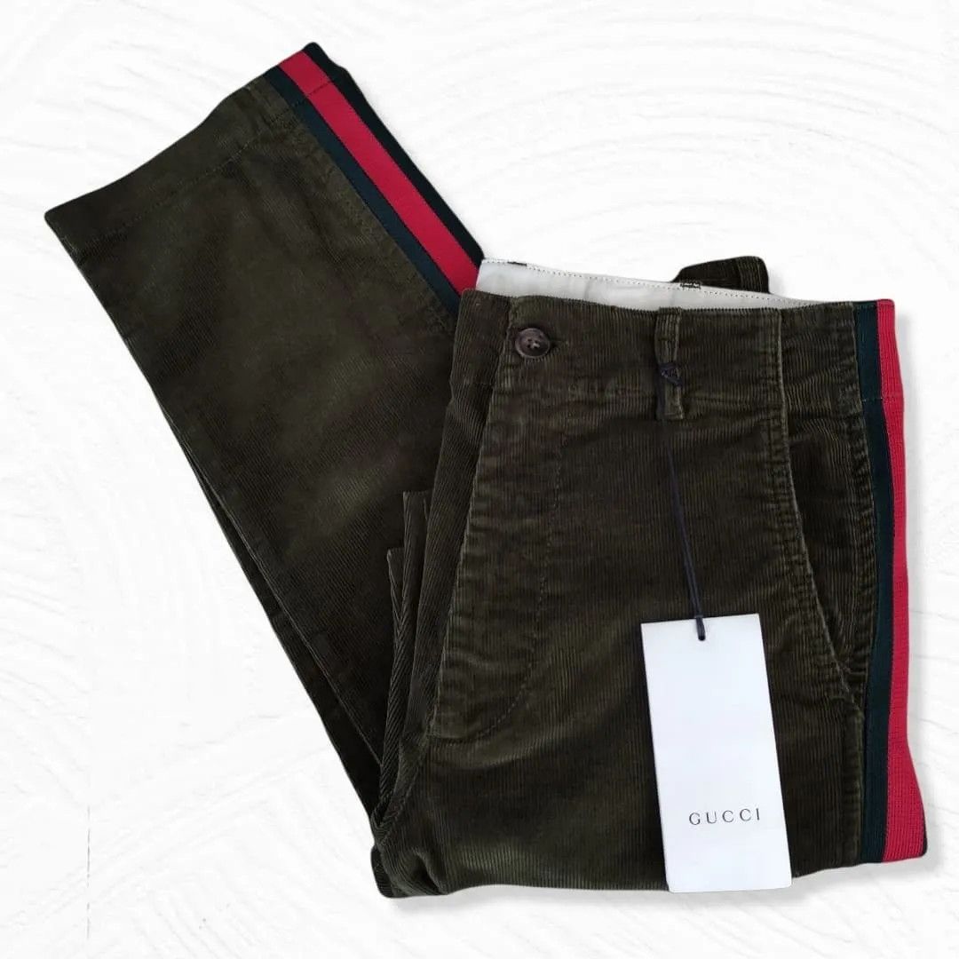 Gucci Gucci corduroy skinny trousers 30-Fashionella Size US 30 / EU 46 - 1 Thumbnail