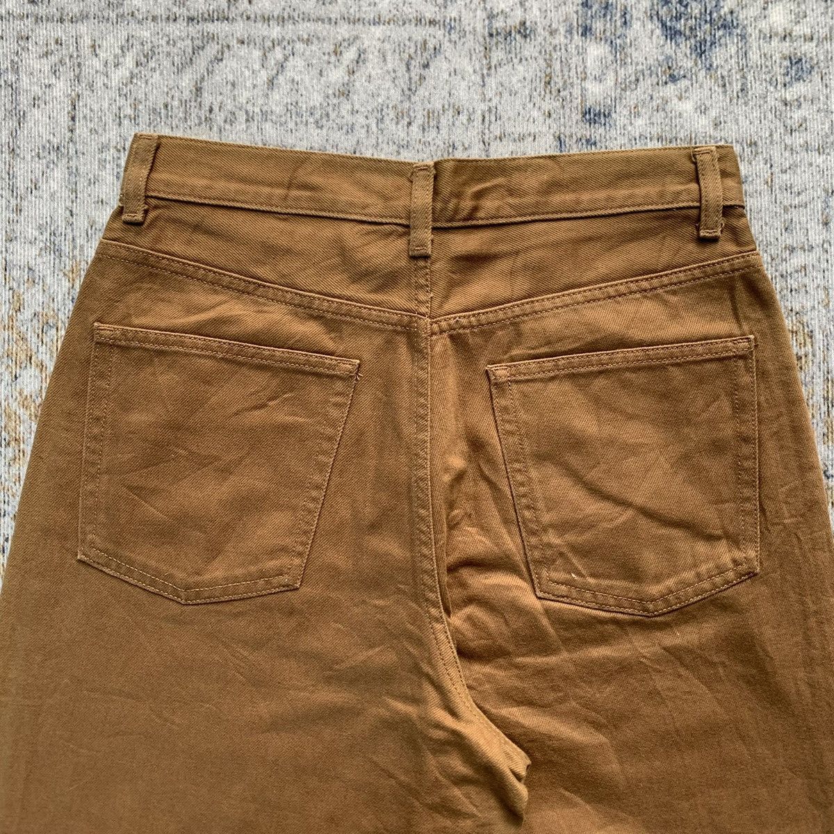 Christophe Lemaire × Lemaire × Uniqlo Rare Lemaire Uniqlo Wide Denim Pants Size US 30 / EU 46 - 6 Thumbnail