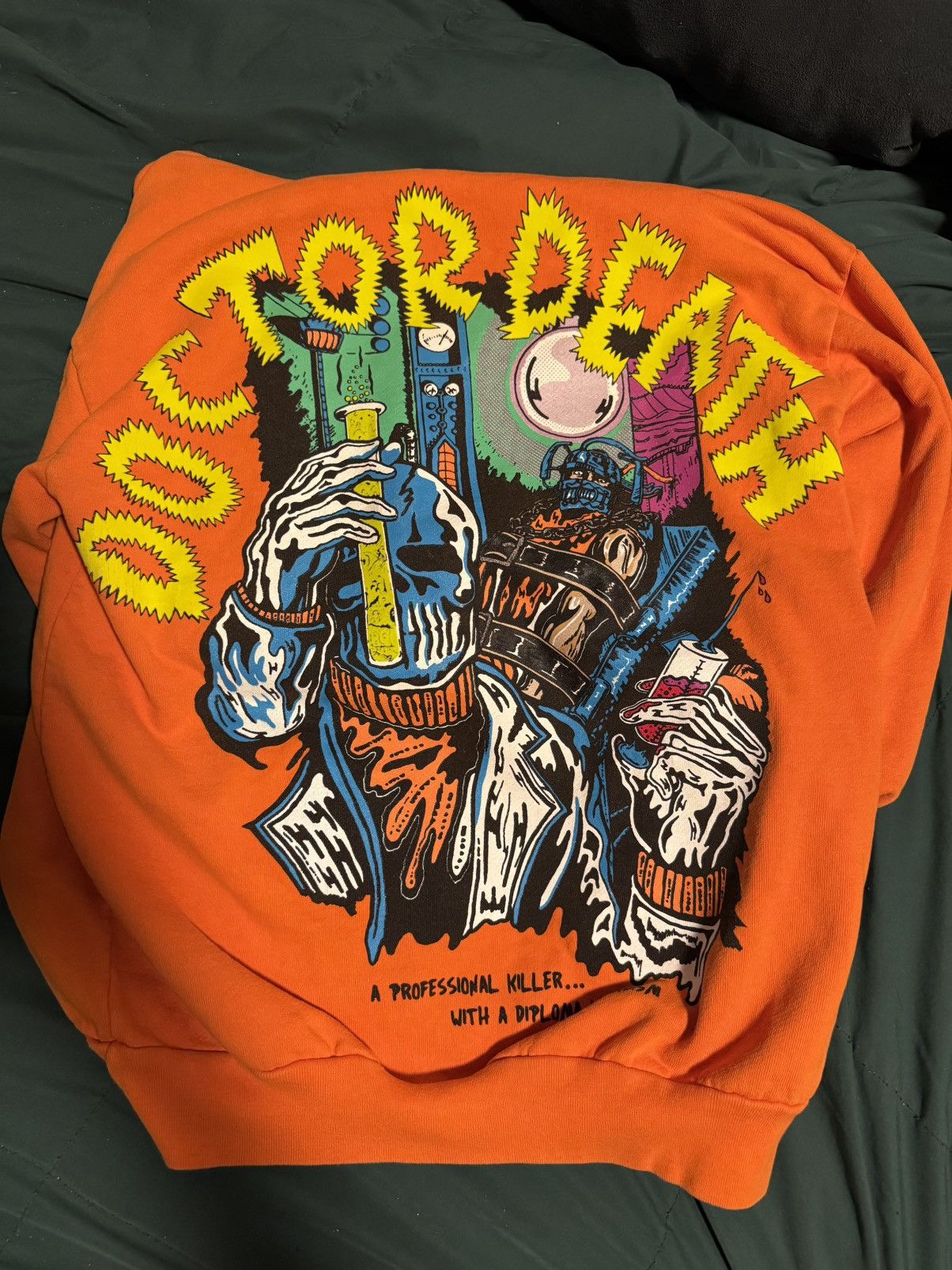 warren lotas \"DOCTOR DEATH\" パーカー Mサイズ warren lotas 