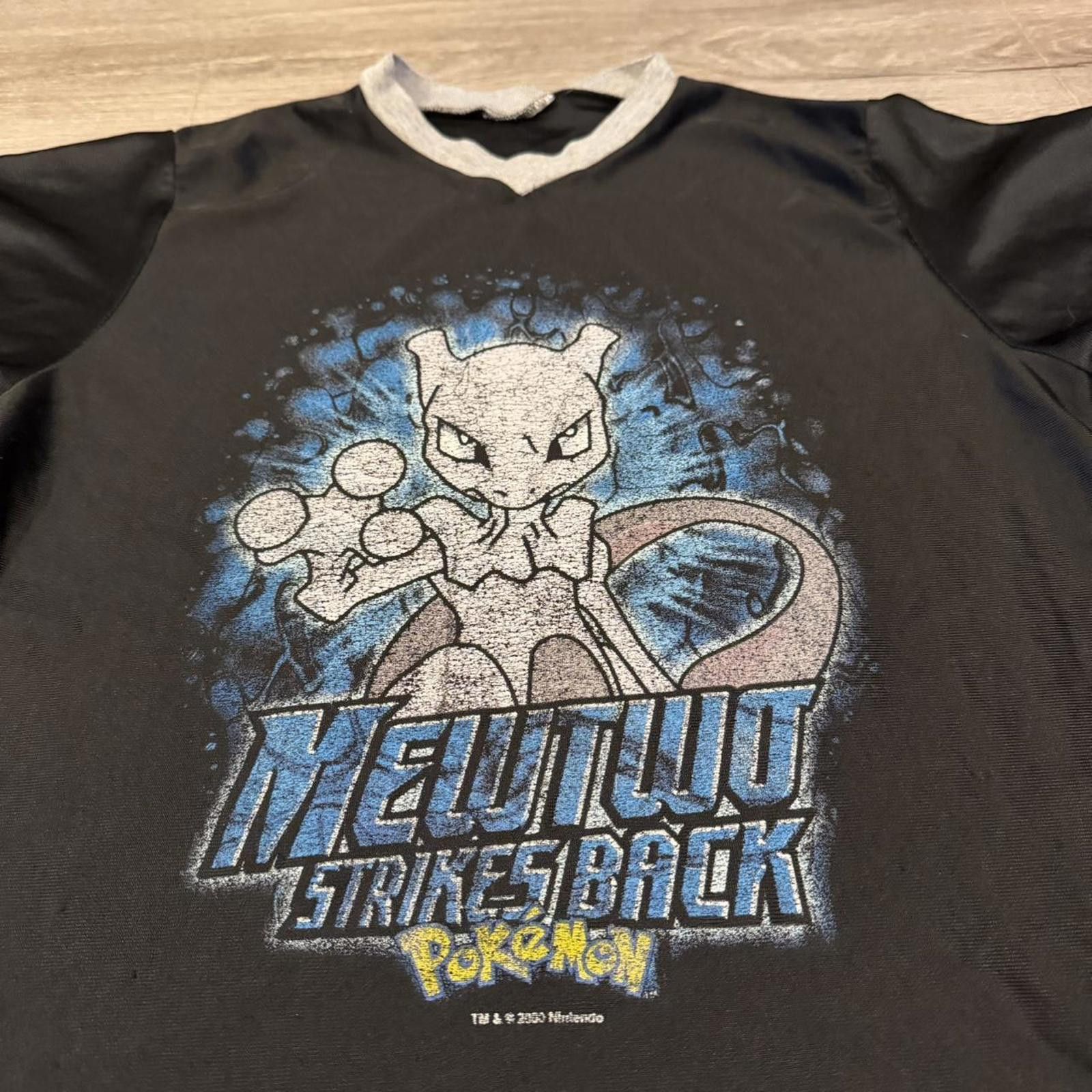 Pokemon Vintage Pokémon mewtwo strikes back t shirt 2000 S Size US S / EU 44-46 / 1 - 2 Thumbnail
