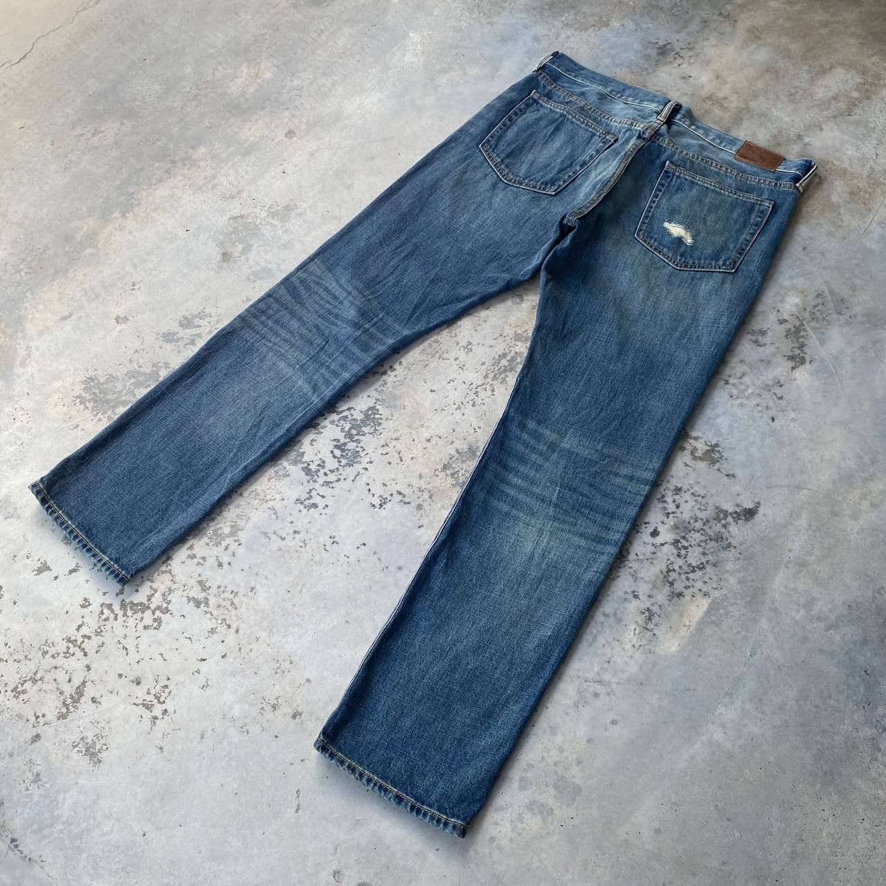 Gap VINTAGE Y2K GAP DISTRESSED GRUNGE DENIM Size US 33 - 13 Thumbnail