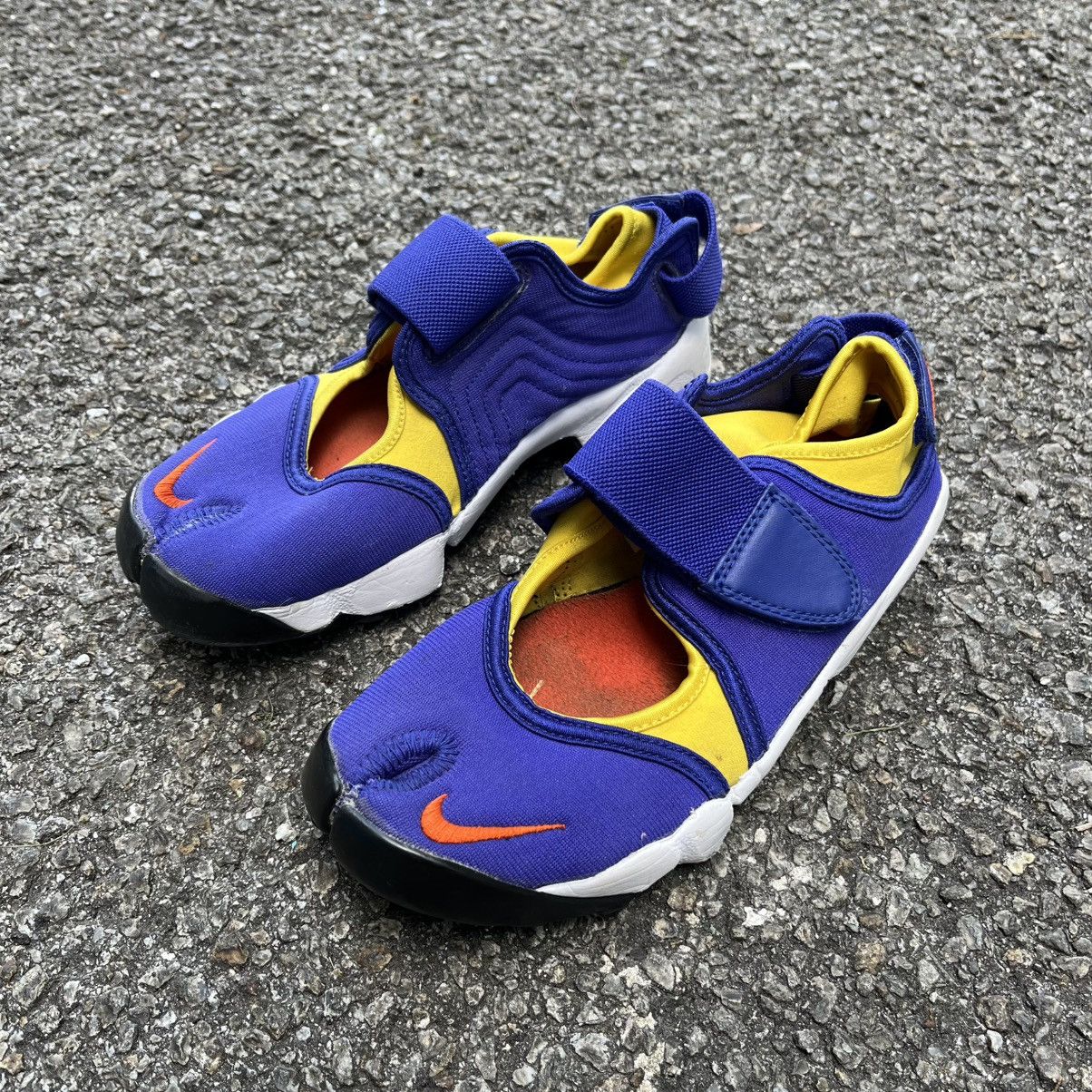 Nike Vintage Nike Air Rift Concord Goldenrod 2015 Ninja Sneakers Size US 4 / IT 34 - 2 Thumbnail