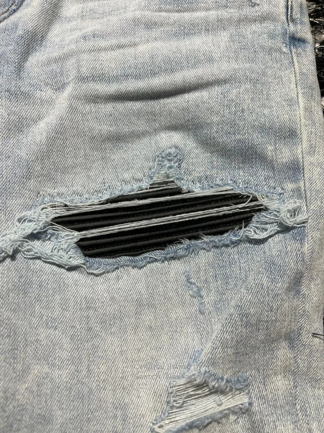 Amiri amiri mx1 distressed skinny jeans. Size US 32 / EU 48 - 4 Thumbnail