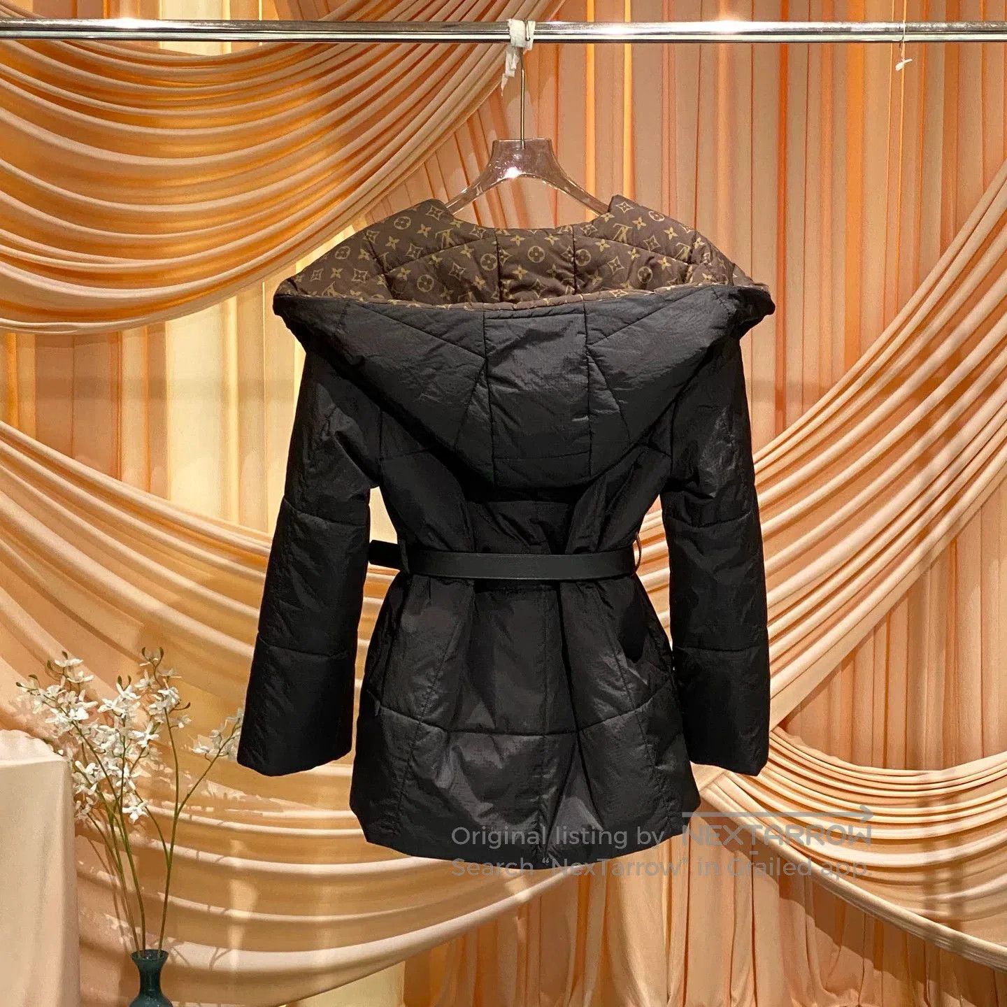 Louis Vuitton Louis Vuitton Monogram Hooded Down Jacket. Size S / US 4 / IT 40 - 3 Thumbnail