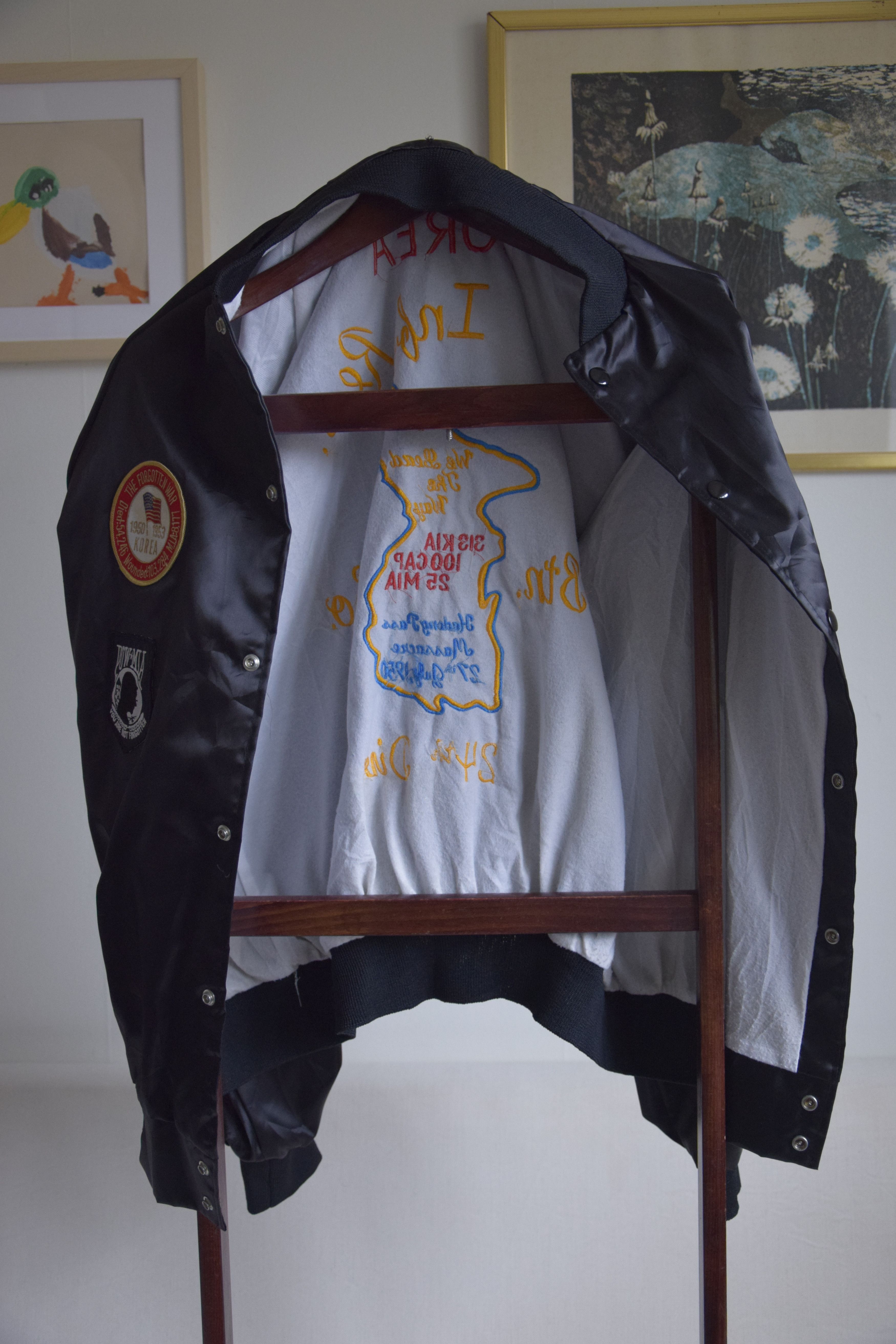 Other Korean War Victory Satin Bomber Jacket 29th Inf. Regt." 50's Size US XL / EU 56 / 4 - 5 Thumbnail