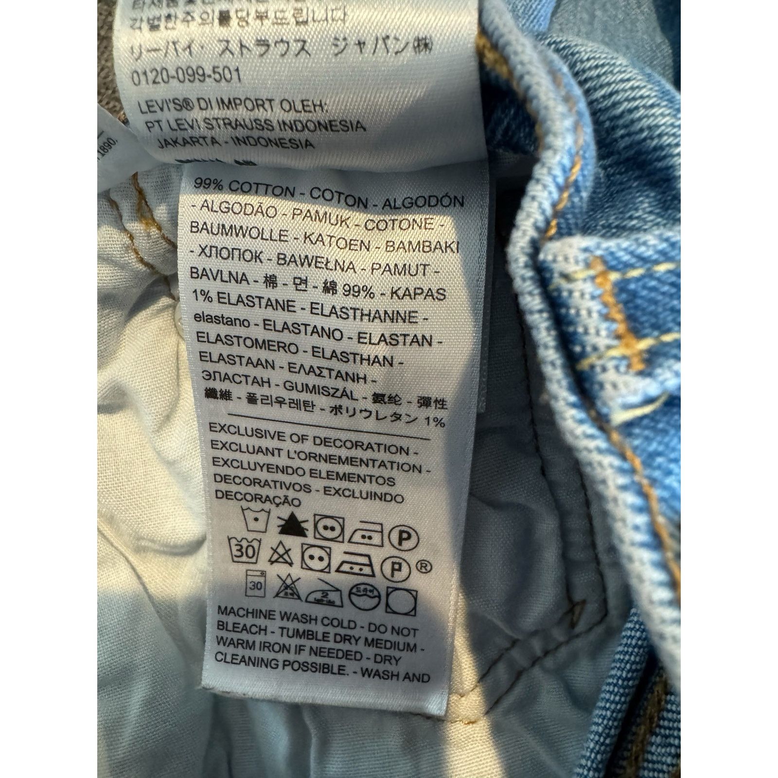 Levi's Vintage Clothing Vintage Levi’s 501 Women’ Skinny Distressed Jeans W25 L26 Size 25" / US 0 / IT 36 - 5 Thumbnail
