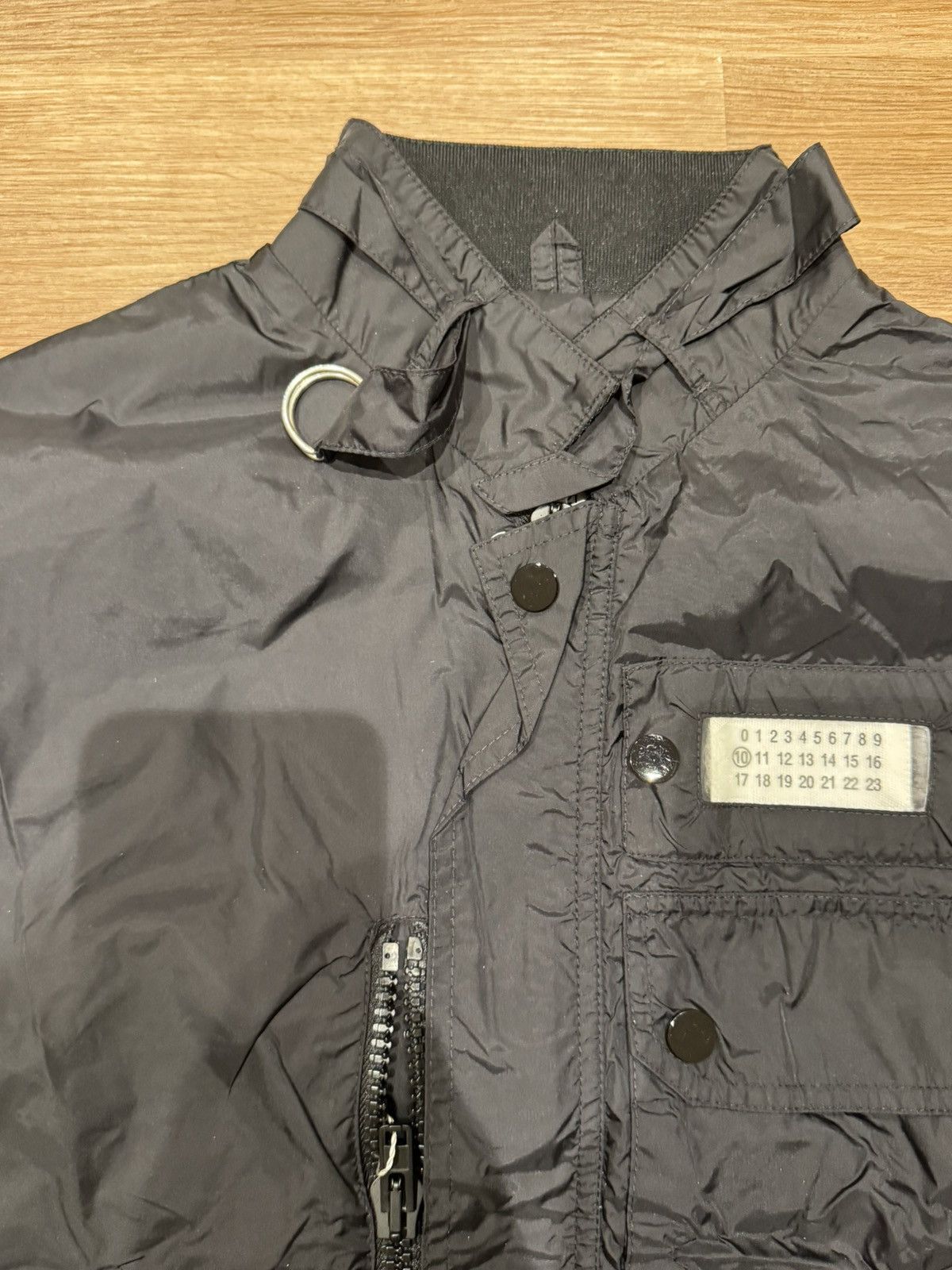 Maison Margiela Maison Margiela Black Nylon Jacket Size US S / EU 44-46 / 1 - 4 Thumbnail