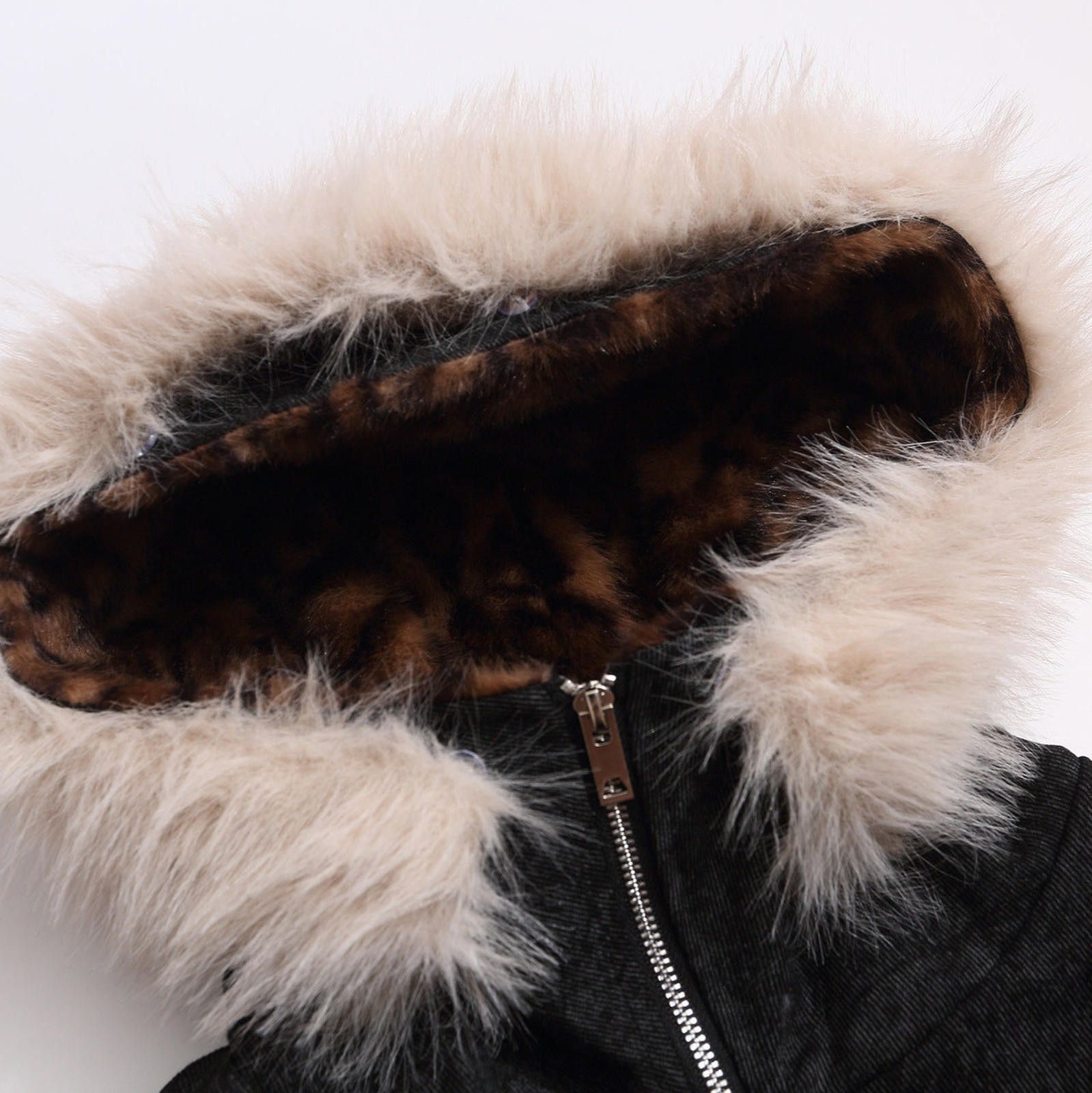 Japanese Brand Bomber Parka Jacket with Faux Fur Hood Size US M / EU 48-50 / 2 - 4 Thumbnail