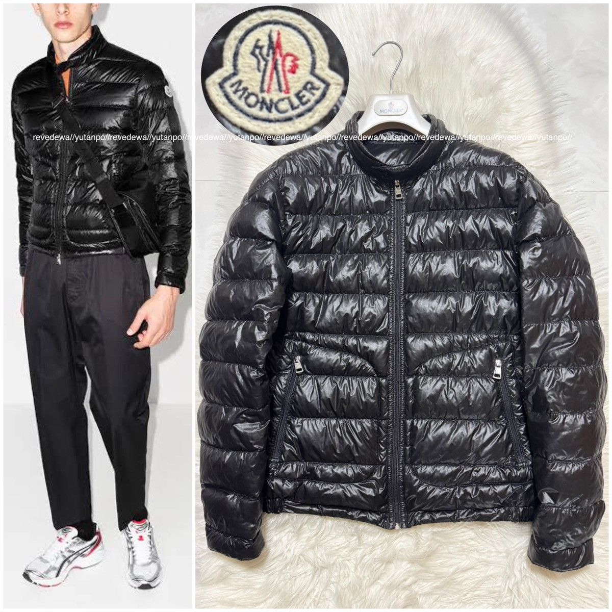 Moncler Authentic Moncler ACORUS Down Jacket, Size 1, Black Size US S / EU 44-46 / 1 - 1 Thumbnail