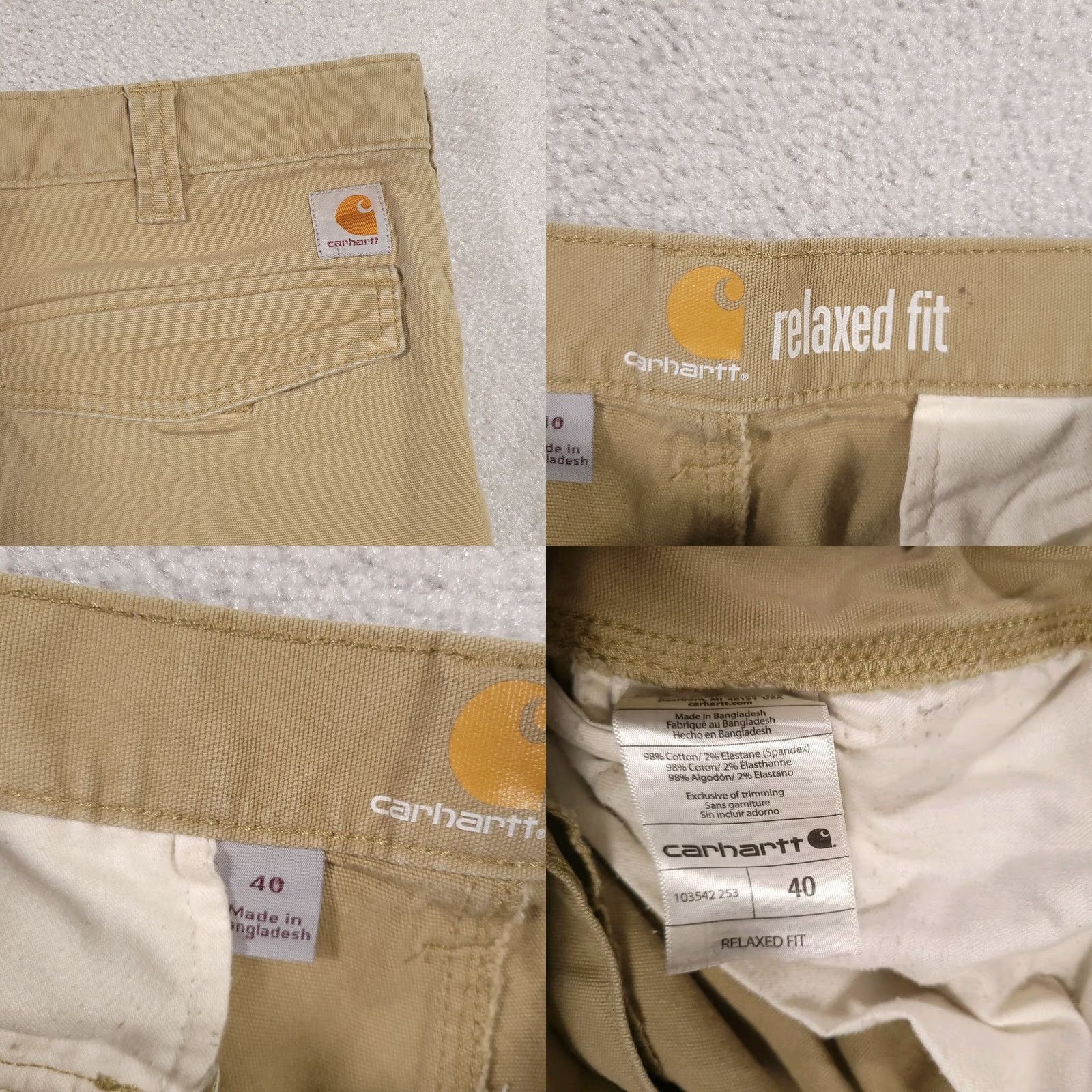 Carhartt Carhartt Cargo Shorts Mens 40 Relaxed Canvas Size US 40 / EU 56 - 9 Thumbnail