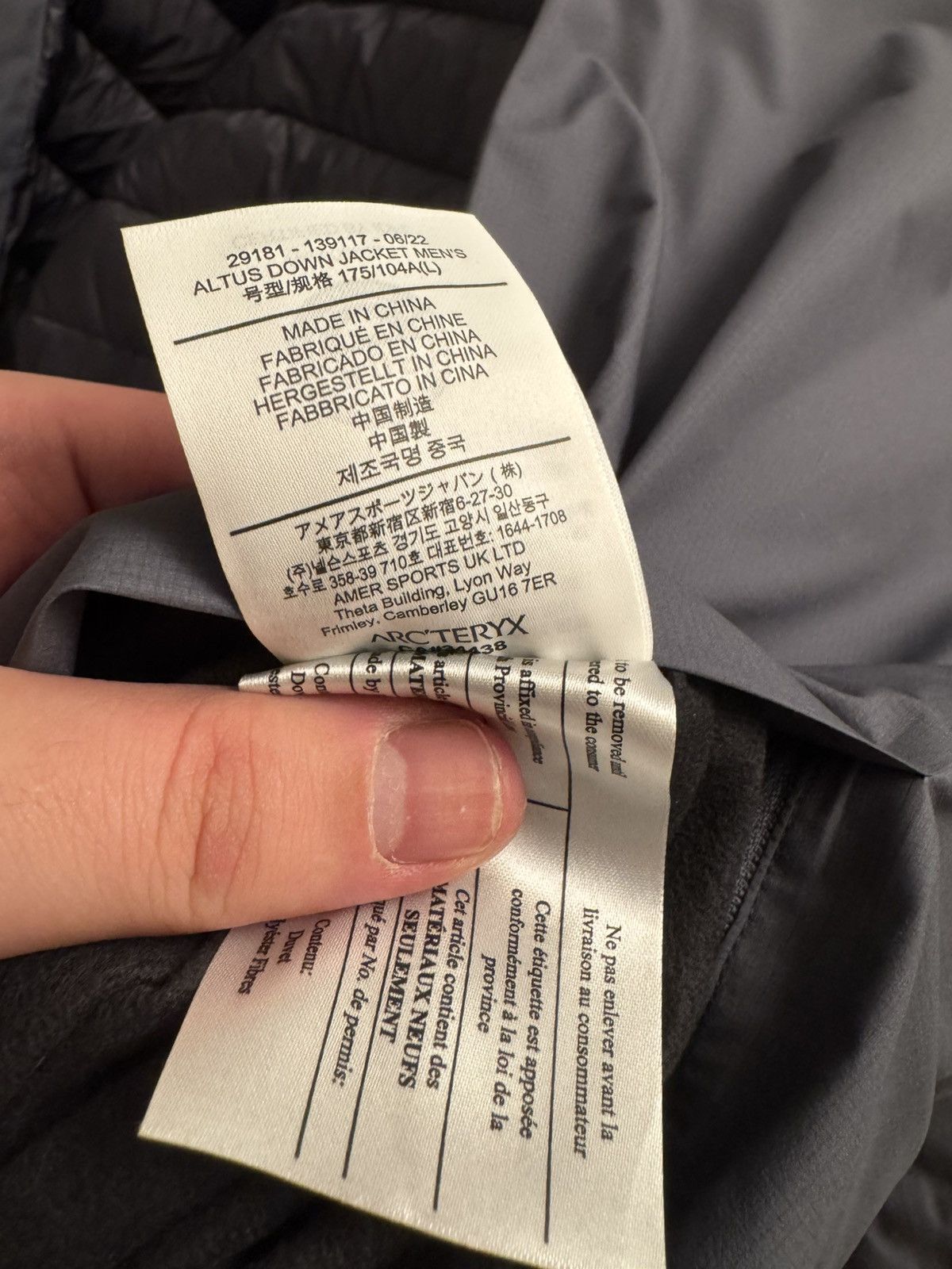 Veilance Arcteryx Veilance Altus Down Jacket Size US L / EU 52-54 / 3 - 7 Thumbnail