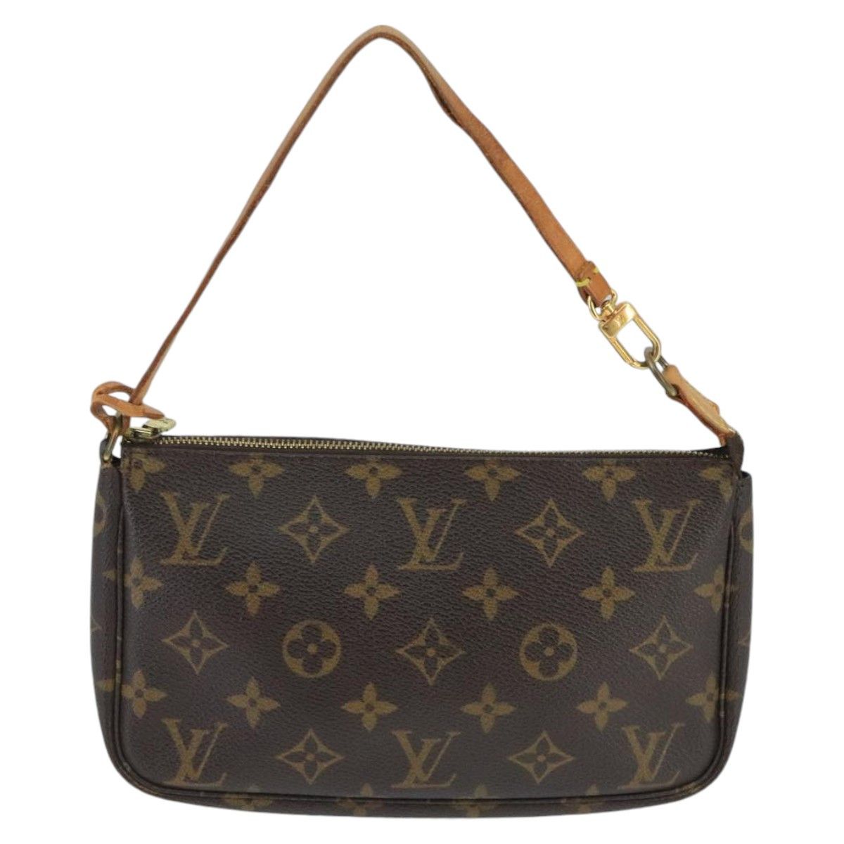 Louis Vuitton Pochette Accessoire Black Canvas Clutch Bag (Pre-Owned) Size ONE SIZE - 1 Thumbnail