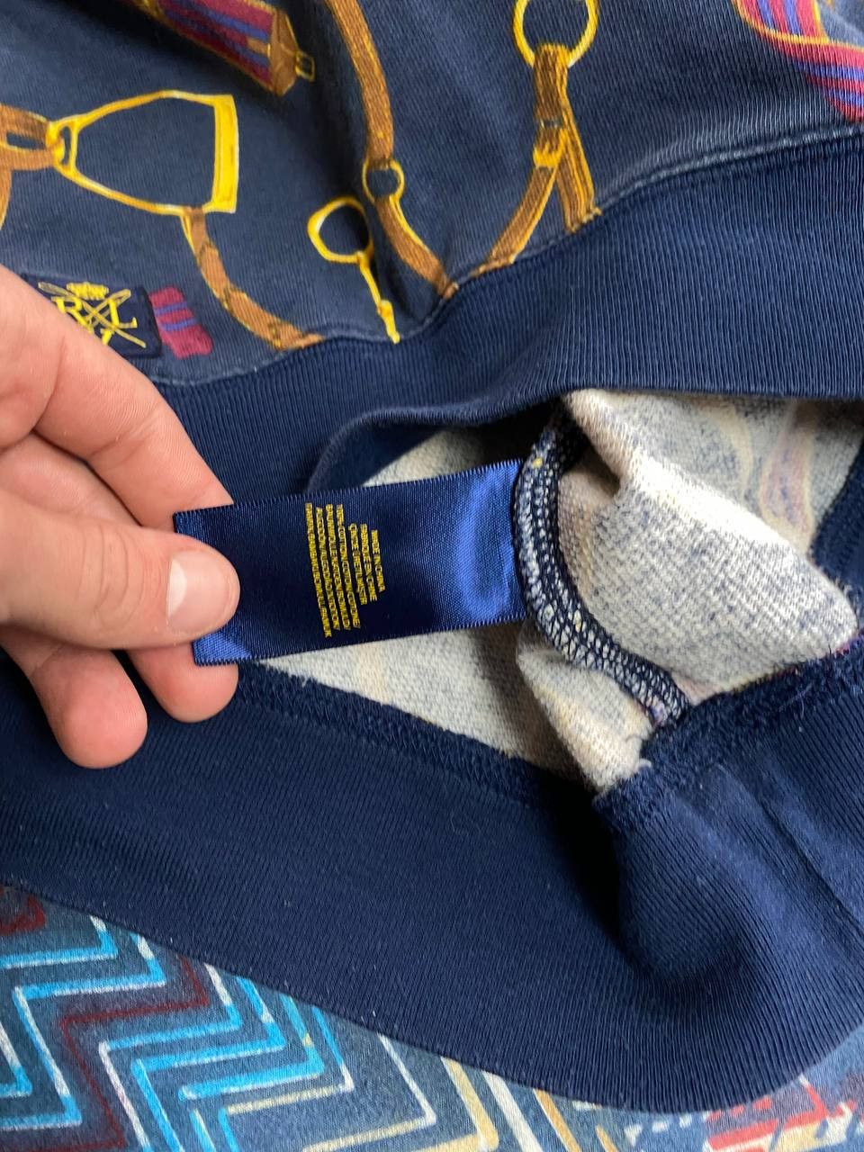 Polo Ralph Lauren Y2K streetwear Vintage Sweaters print Polo Ralph Lauren Size L / US 10 / IT 46 - 4 Thumbnail