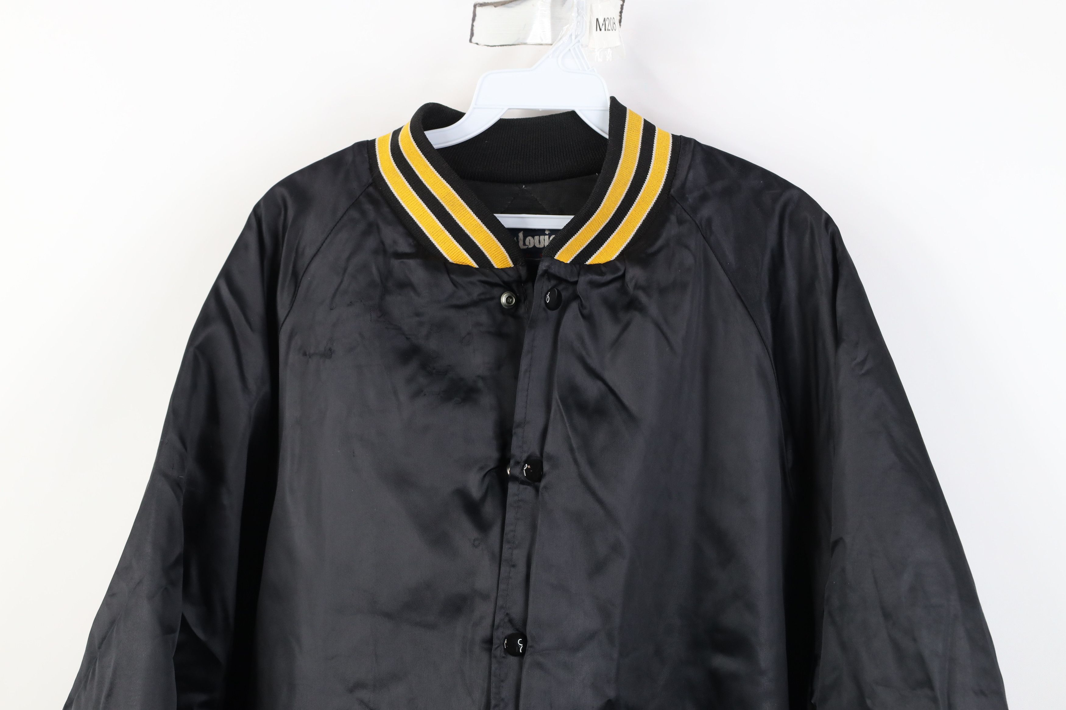 Vintage Vintage 80s Tavern Toledo Ohio Wolf Satin Bomber Jacket USA Size US XXL / EU 58 / 5 - 3 Thumbnail