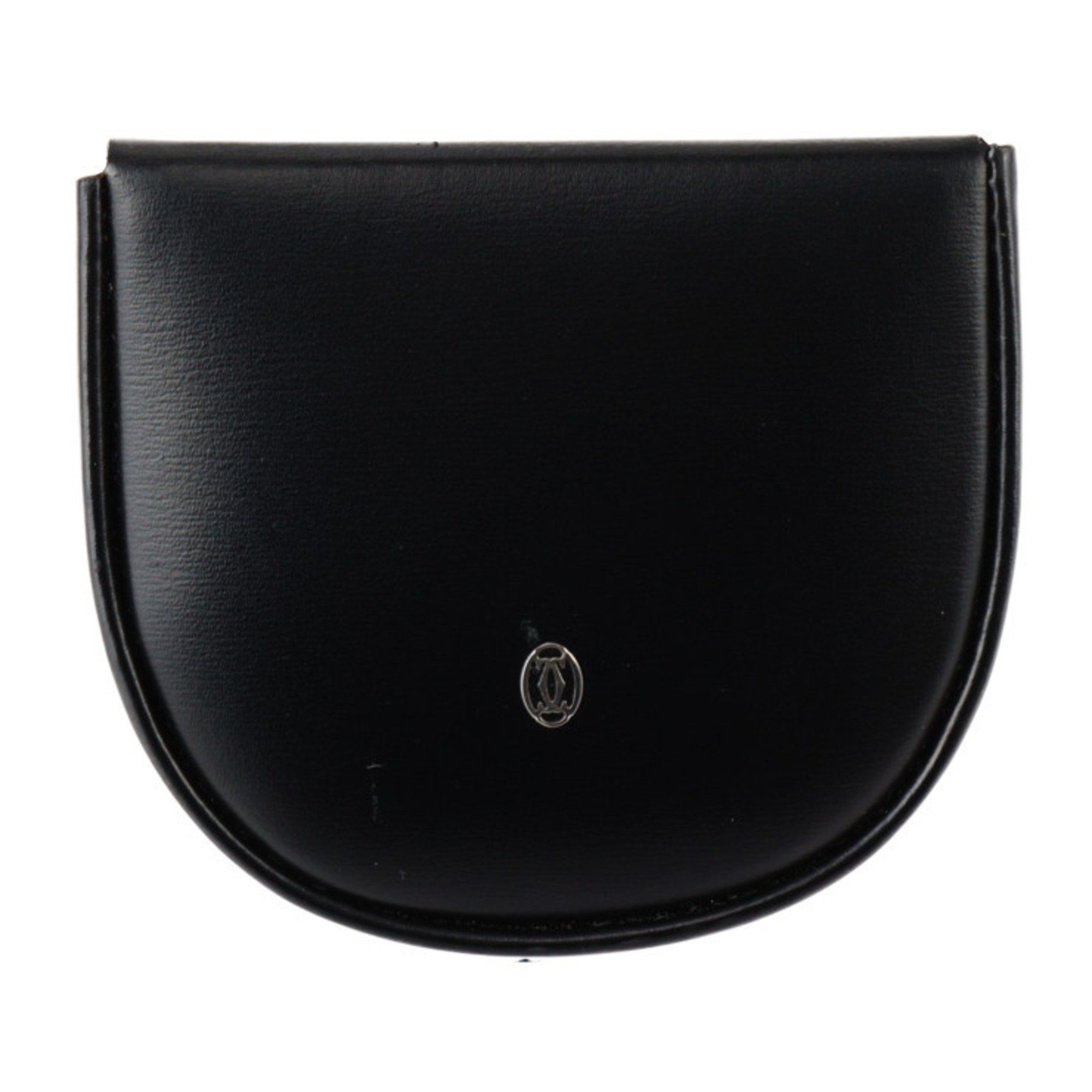image of Cartier Pasha Coin Case L3000129 Black Purse, Women's