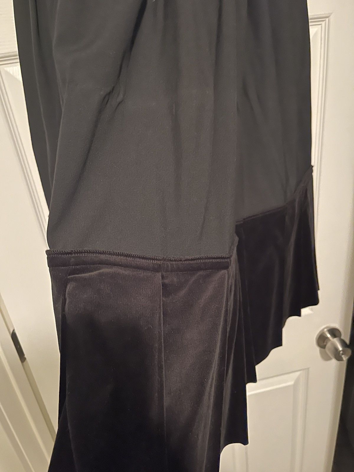 Comme des Garcons CDG CDG Black Pleated Wool and Cotton Skirt Size 28" / US 6 / IT 42 - 3 Thumbnail