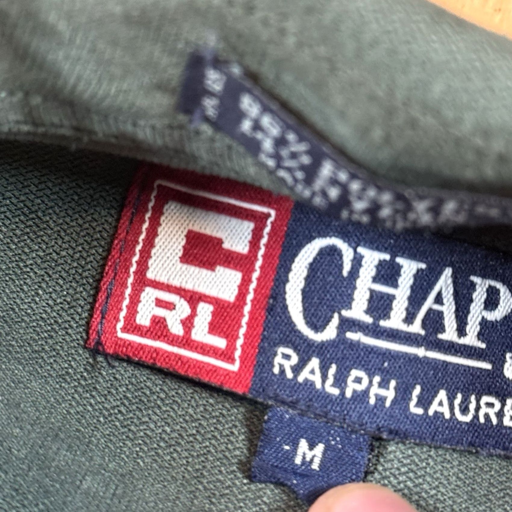 Chaps VINTAGE Chaps Ralph Lauren Button Shirt Mens Medium Green Long Sleeve Lightweight Size US M / EU 48-50 / 2 - 5 Thumbnail