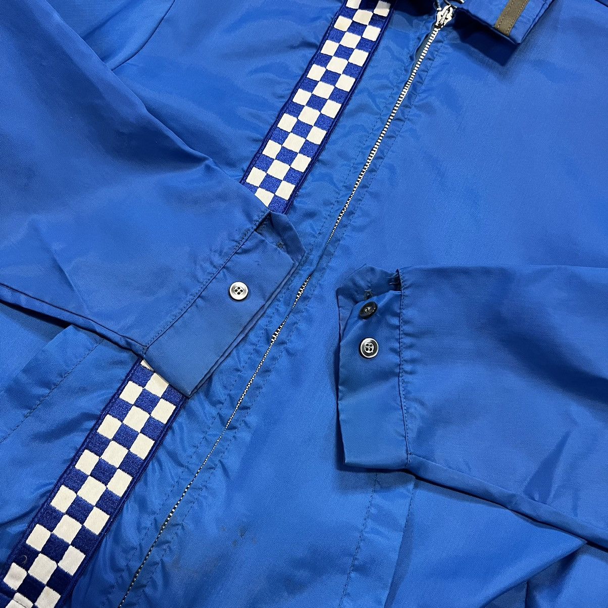 Vintage True Vintage 60s Windbreaker Jacket Racing Checkered Flag Size US M / EU 48-50 / 2 - 5 Thumbnail