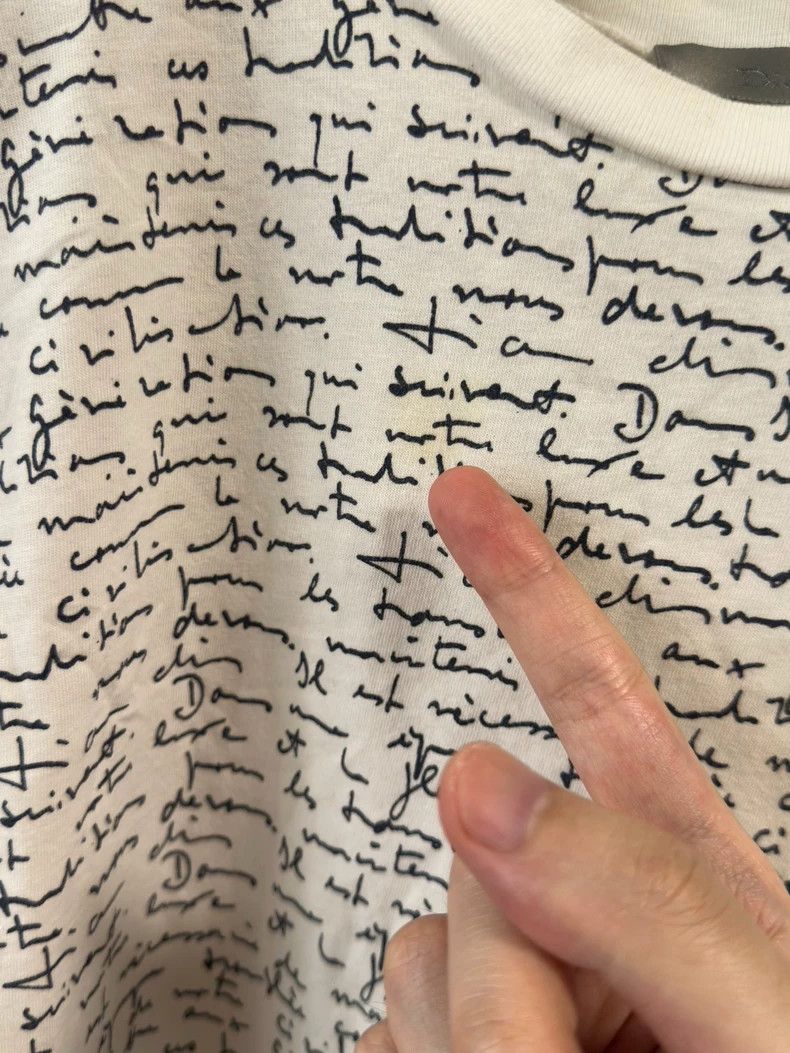 Dior Dior Signed full-print short-sleeved T-shirt Size US XS / EU 42 / 0 - 2 Thumbnail