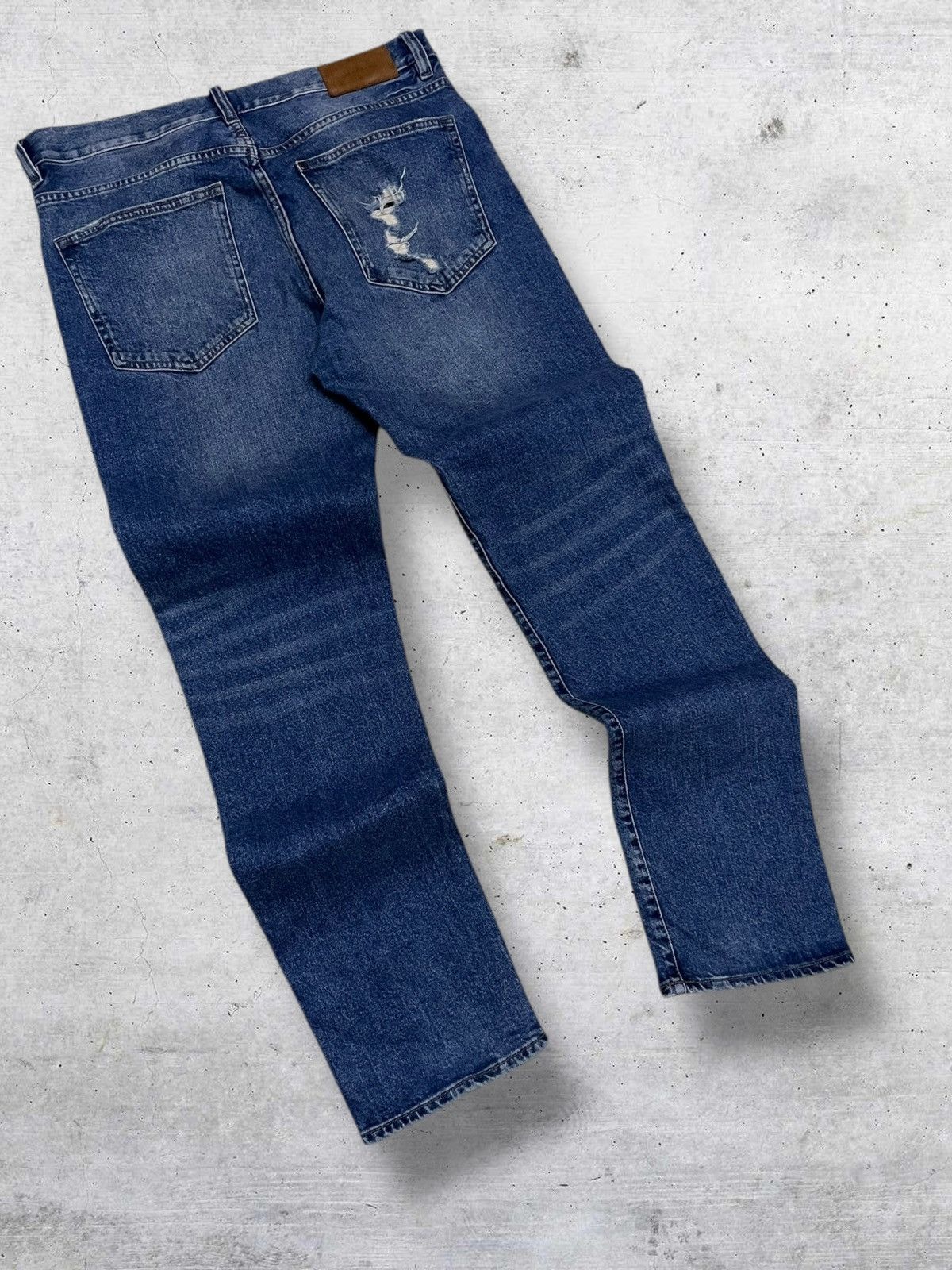Japanese Brand VINTAGE JAPAN DESIGNER DENIM DISTRESSED STREETWEAR STYLE 90S Size US 33 - 9 Thumbnail