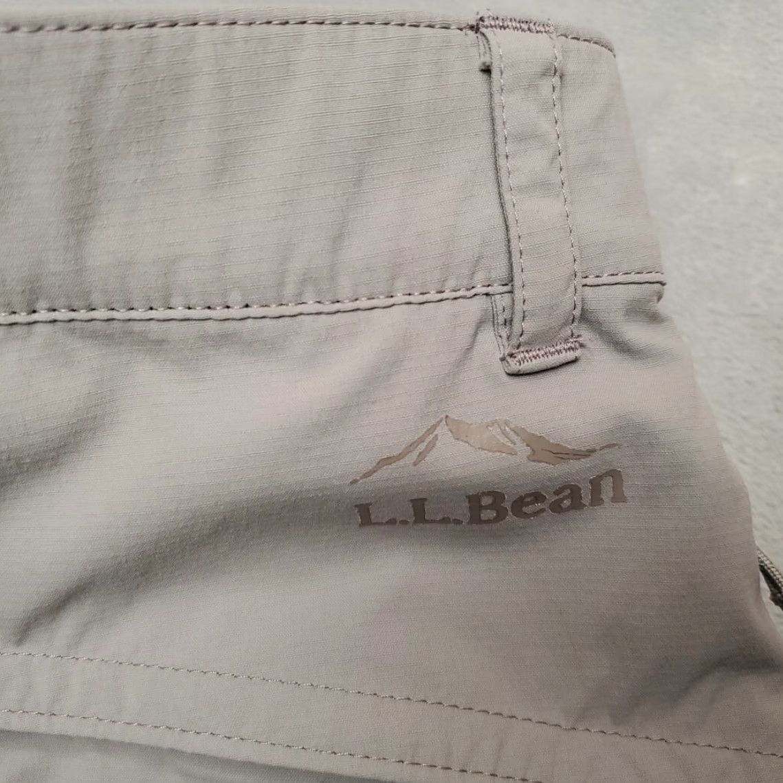 Vintage LL Bean Pants Womens M Gray Tropicwear Nylon Convertible Lightweight Outdoors Size 32" / US 10 / IT 46 - 7 Thumbnail
