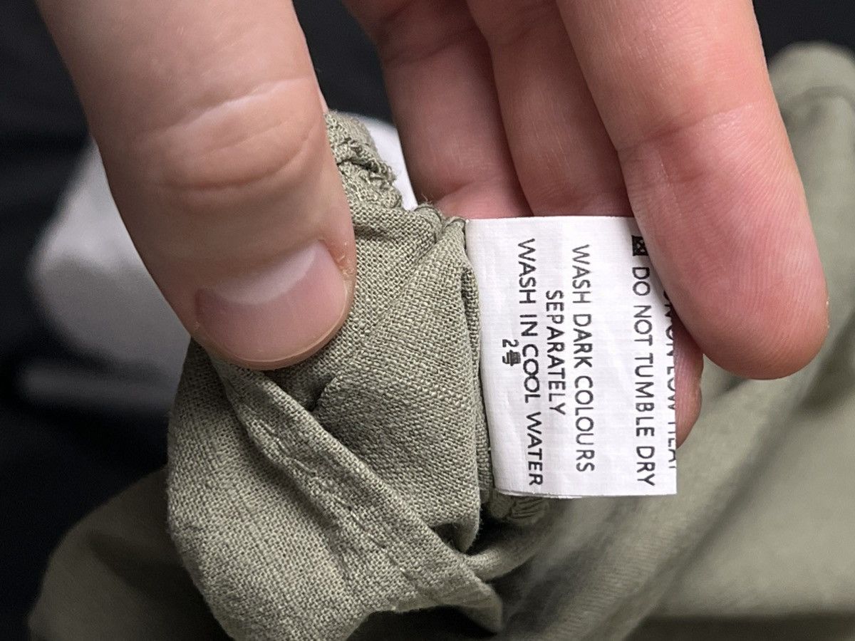 Other Set! White linen pants and green linen shirt old money style Size US 36 / EU 52 - 8 Thumbnail