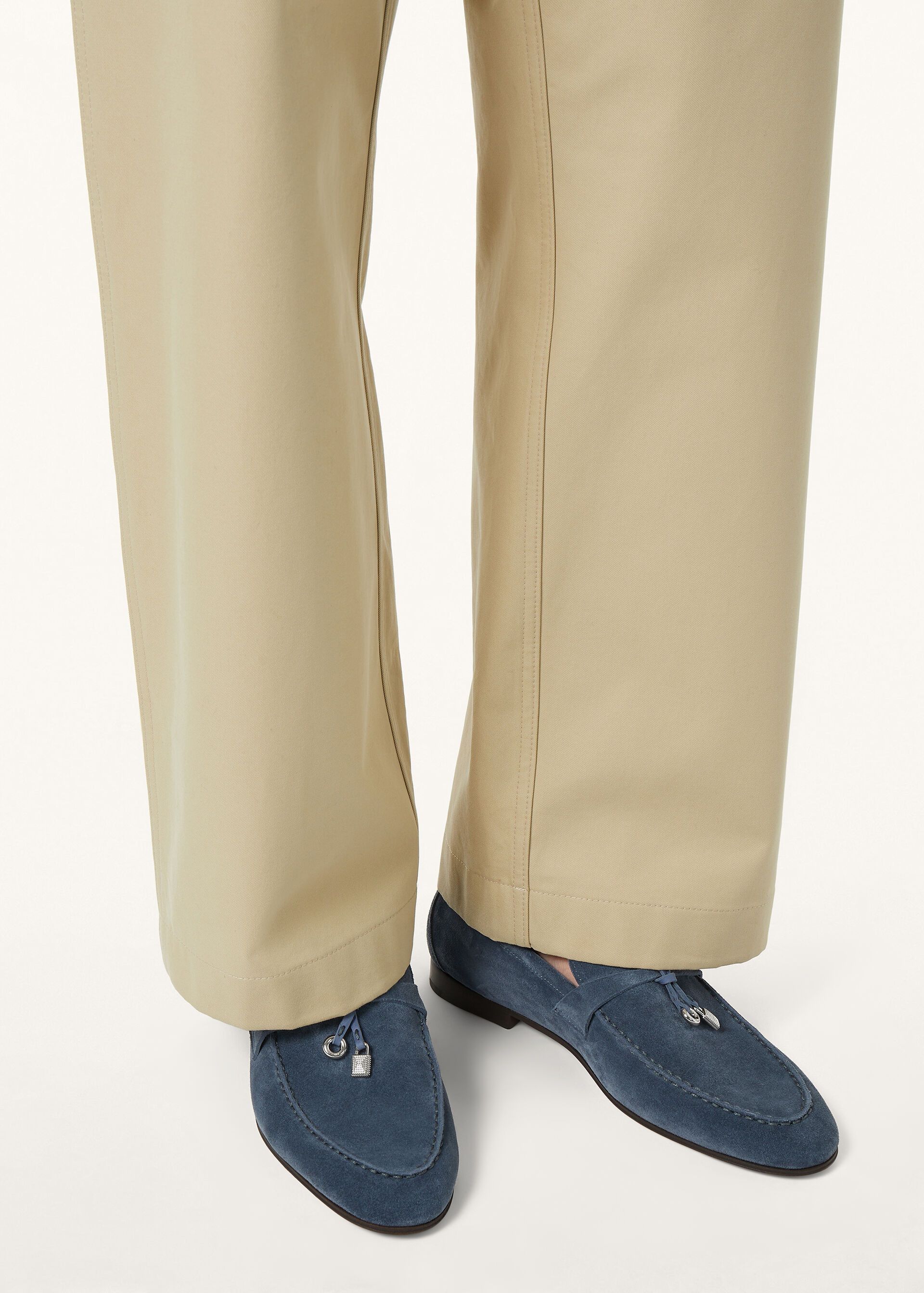 Loro Piana os11x0326 FAQ9903 Joan Loafers in Aegean Wave Size US 6 / IT 36 - 2 Thumbnail
