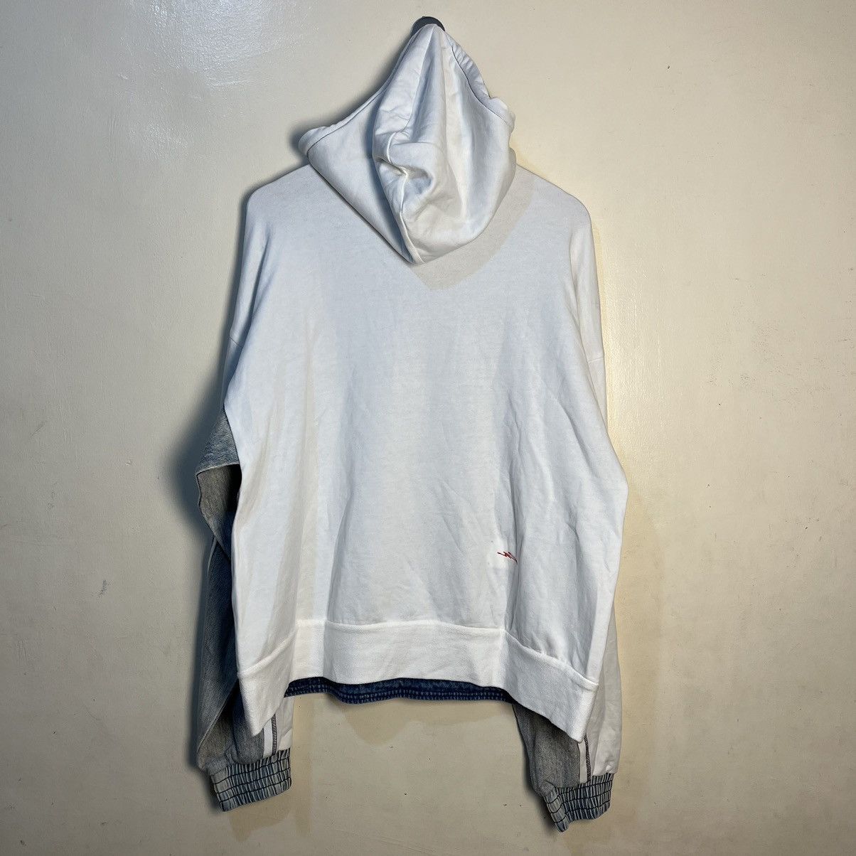 Other Indice Studio SS19 Deconstructed Washed Blue & Ivry Half Zip Size US M / EU 48-50 / 2 - 12 Thumbnail