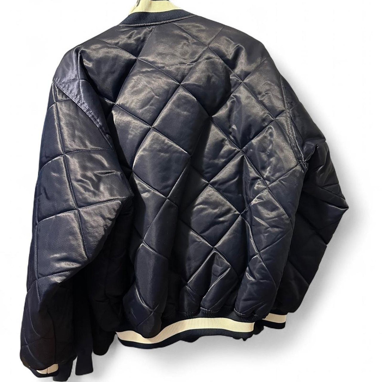 MLB × Majestic × New York Yankees Majestic Athletic New York Yankees Varsity Jacket MLB Rare L Size US L / EU 52-54 / 3 - 8 Thumbnail