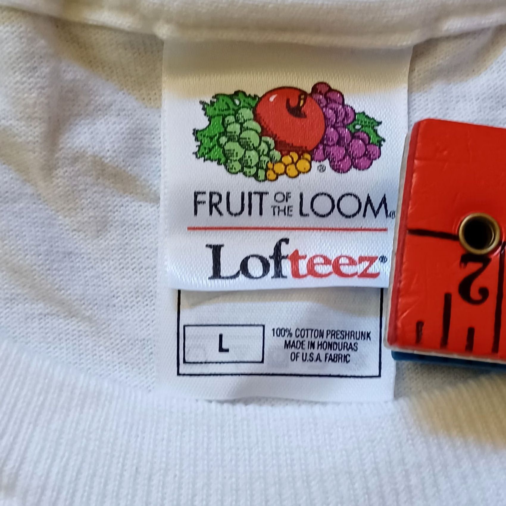 Fruit Of The Loom Hollister Independence Rally Shirt Large White Motorcycle Engine Graphic Mens Size US L / EU 52-54 / 3 - 4 Thumbnail