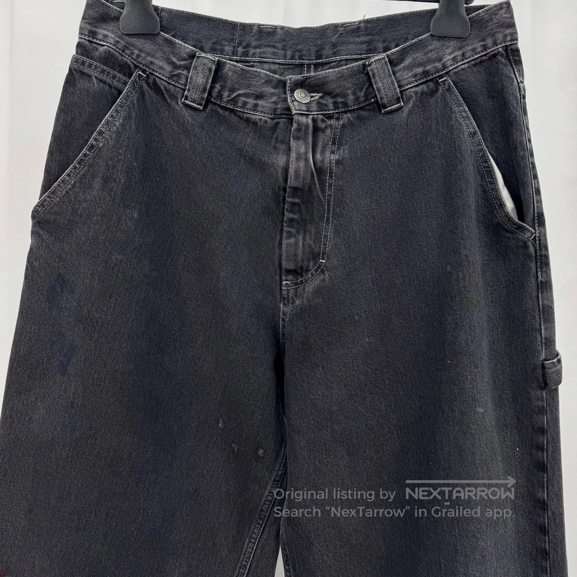 Maison Margiela Maison Margiela Ink-Splashed Washed Jeans. Size US 29 - 3 Thumbnail