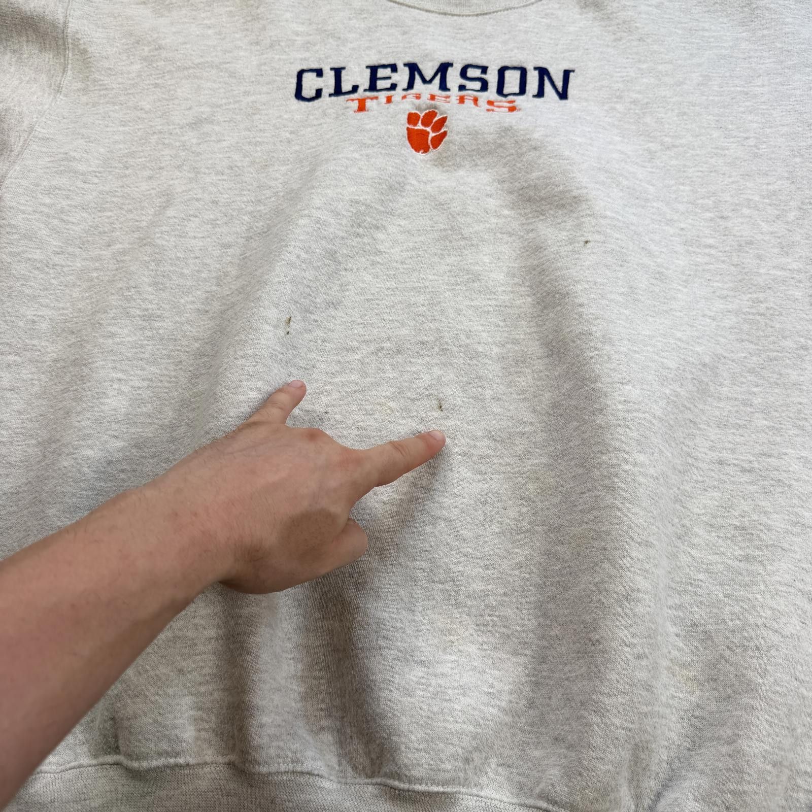 Other Vintage 90s Clemson Tigers Crewneck Sweatshirt USA Made XXL Size US XXL / EU 58 / 5 - 6 Thumbnail