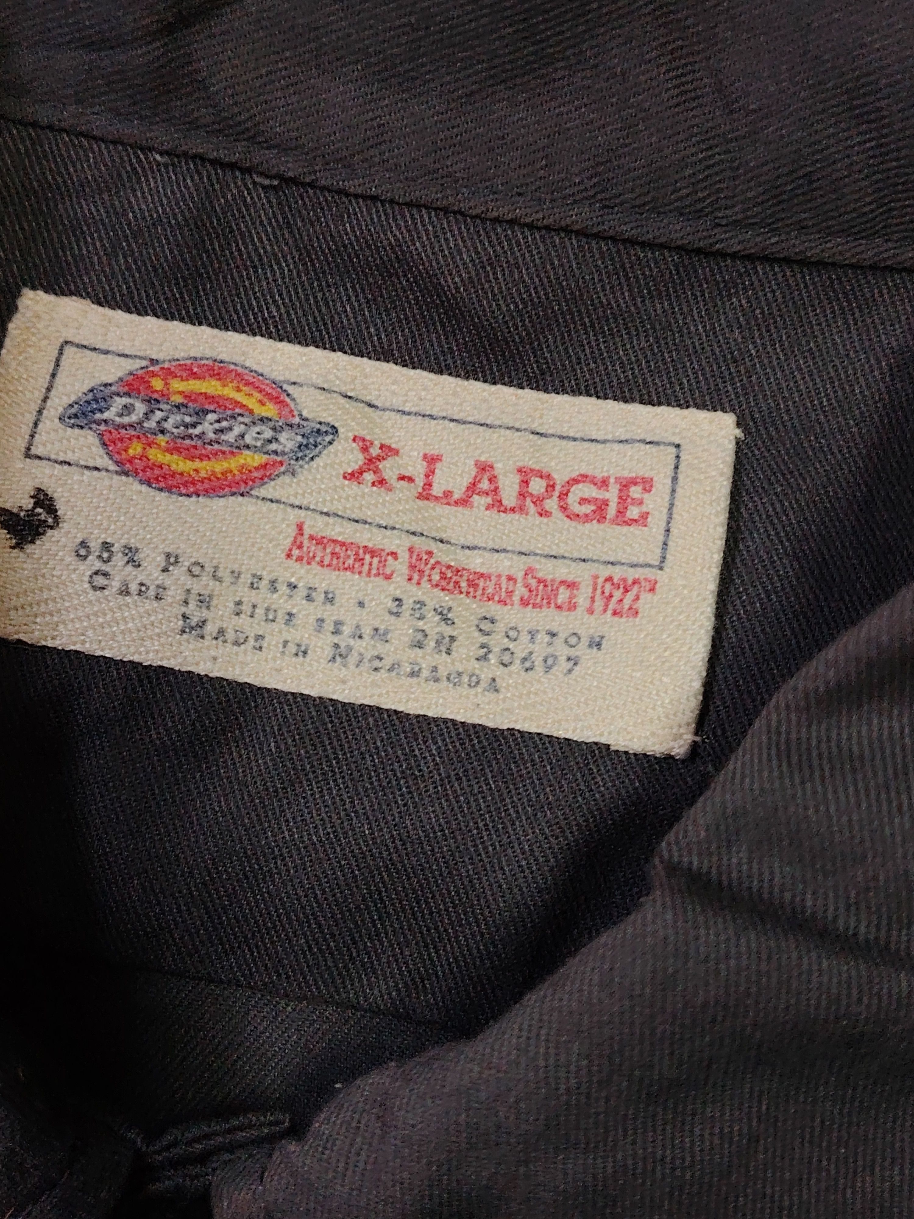 Dickies Vintage Fuel band Dickies Workshirt Size US XL / EU 56 / 4 - 4 Thumbnail