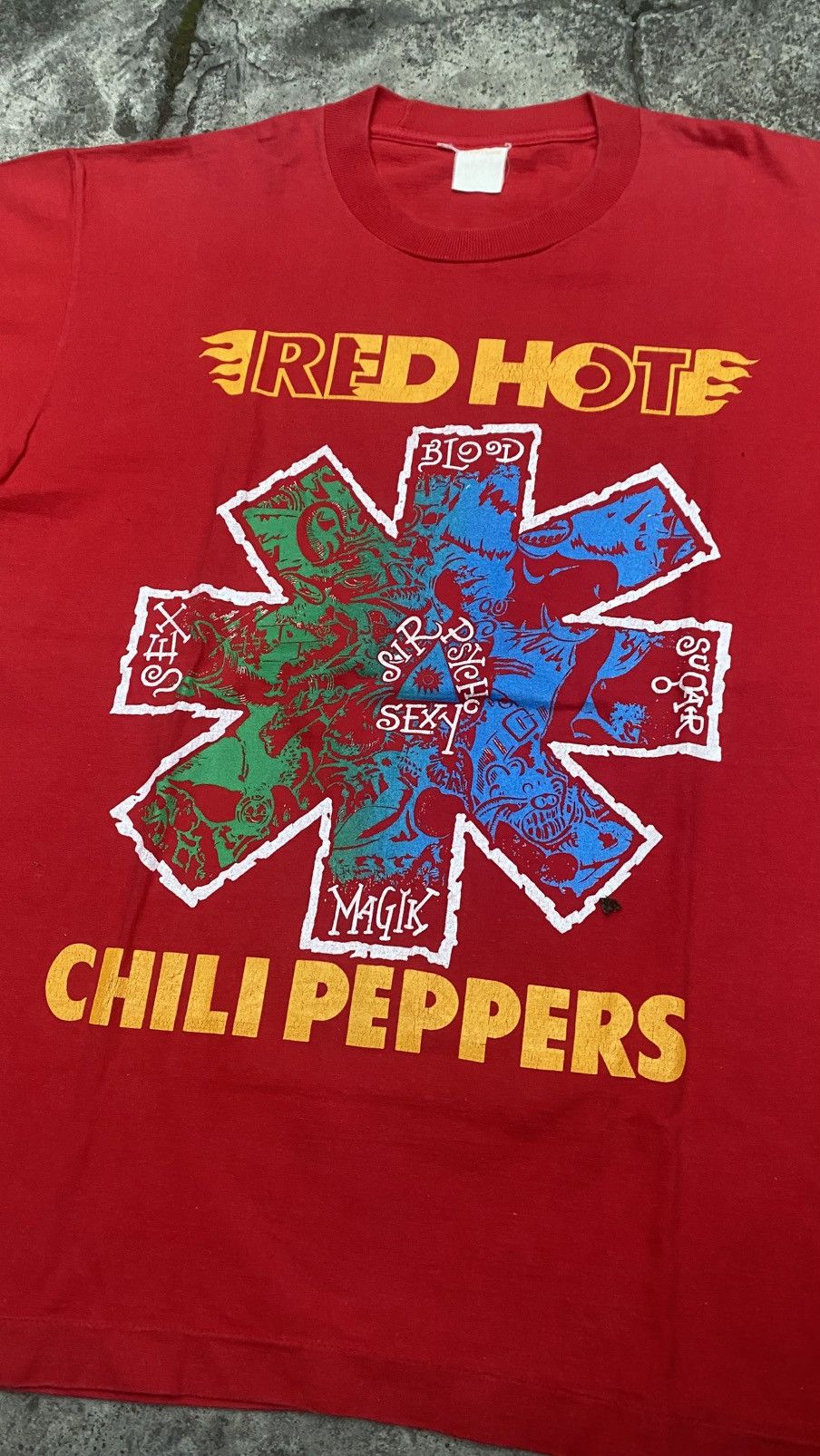 Band Tees Vintage Rare Red Hot Chili Peppers Shirt RHCP NIrvana NIN Size US L / EU 52-54 / 3 - 2 Thumbnail