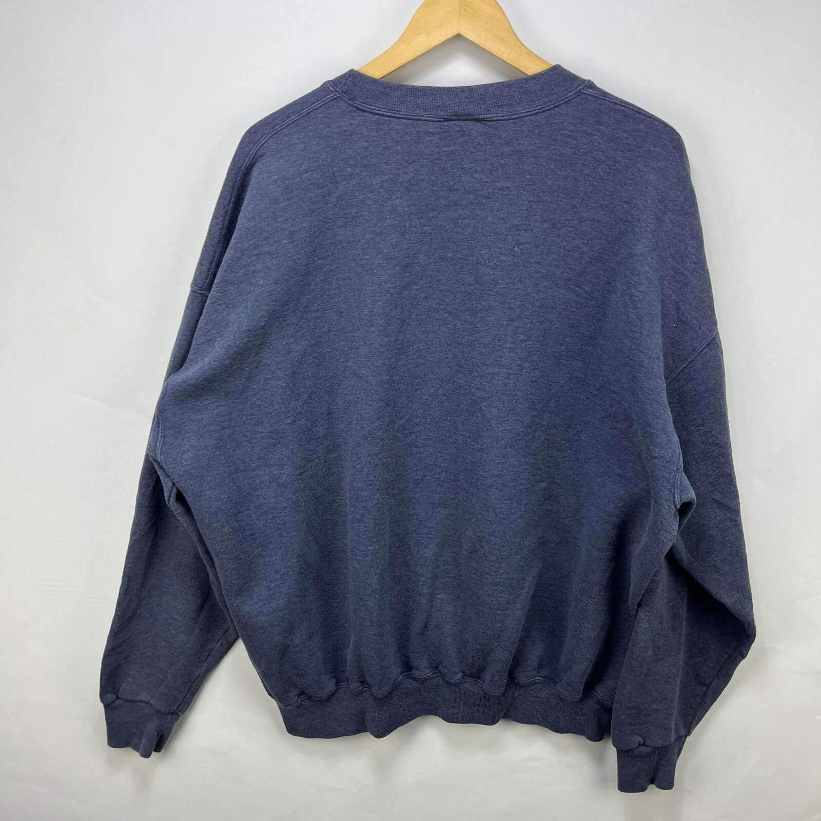 Russell Athletic Vintage 90s Russell Athletic Faded Sweatshirt 2XL Gray Size US XXL / EU 58 / 5 - 9 Thumbnail